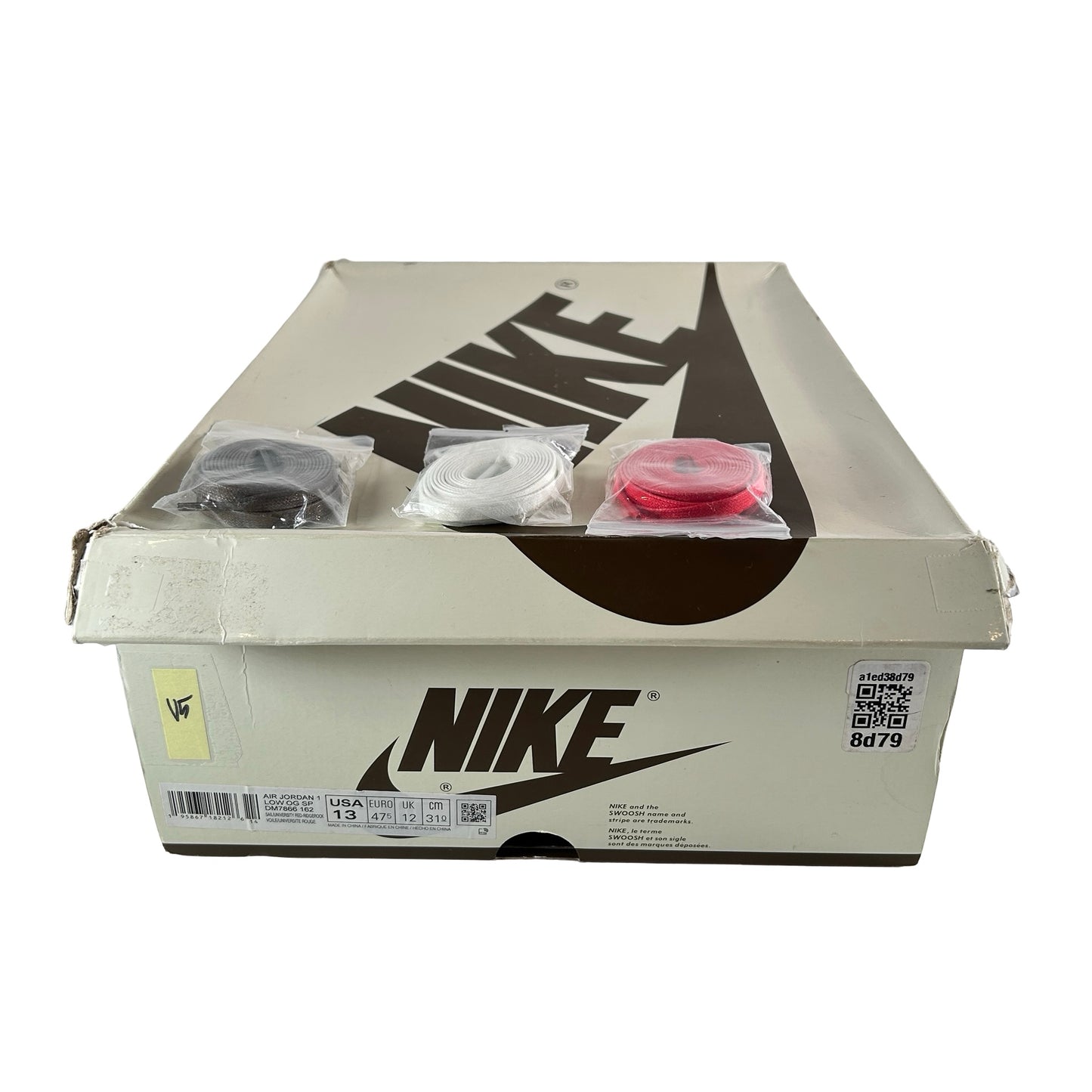 DM7866 162 Jordan 1 Retro Low OG SP Travis Scott Reverse Mocha [USED] - 13 M (Used5)
