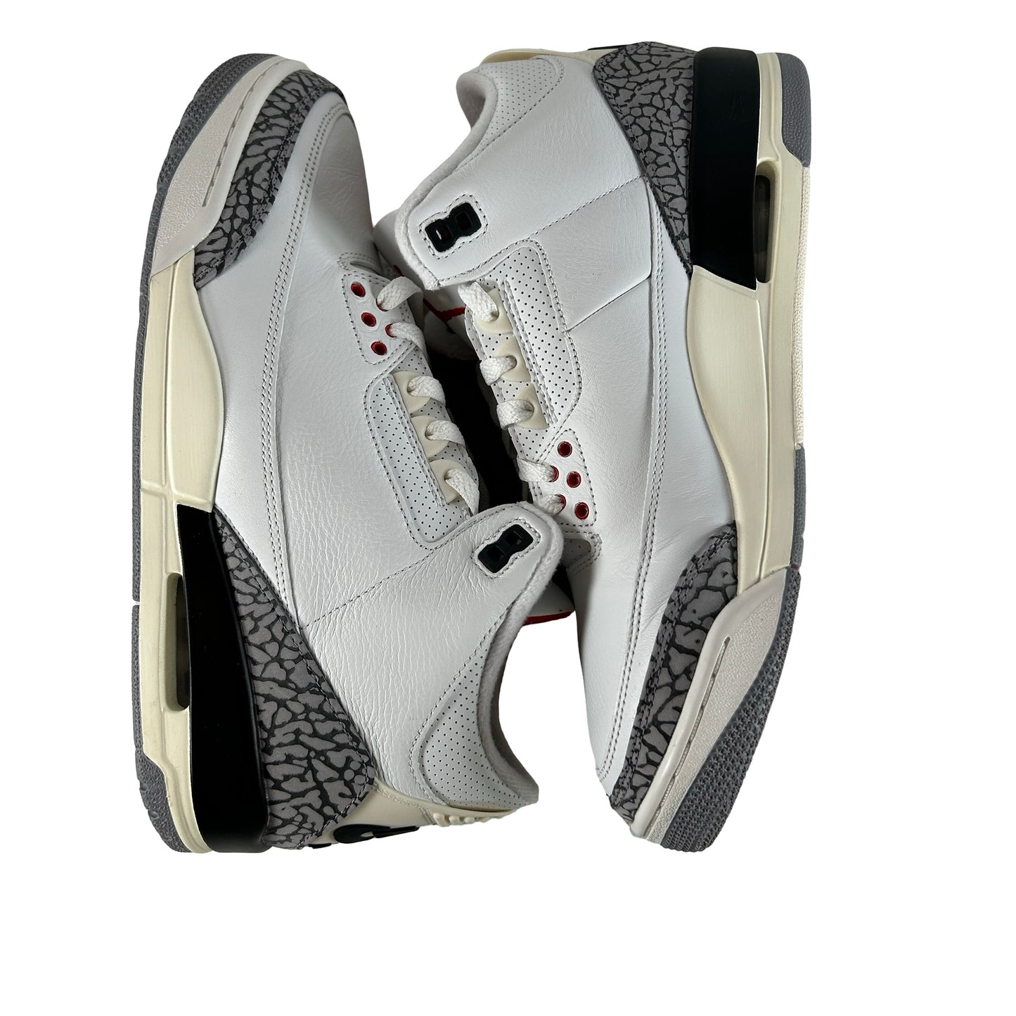 DN3707 100 Jordan 3 Retro White Cement Reimagined [USED] - 11 M (Used21)