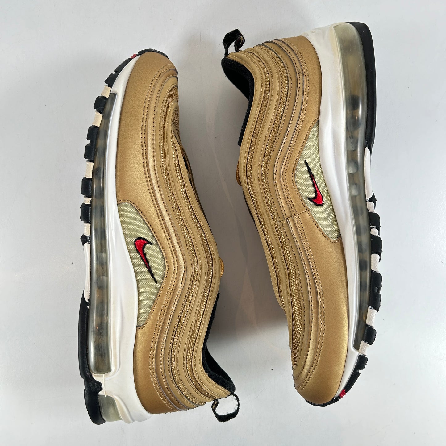 884421 700 Nike Air Max 97 Metallic Gold (2017/2018) [USED] - 10.5 M (VNDS) (Replace Box)