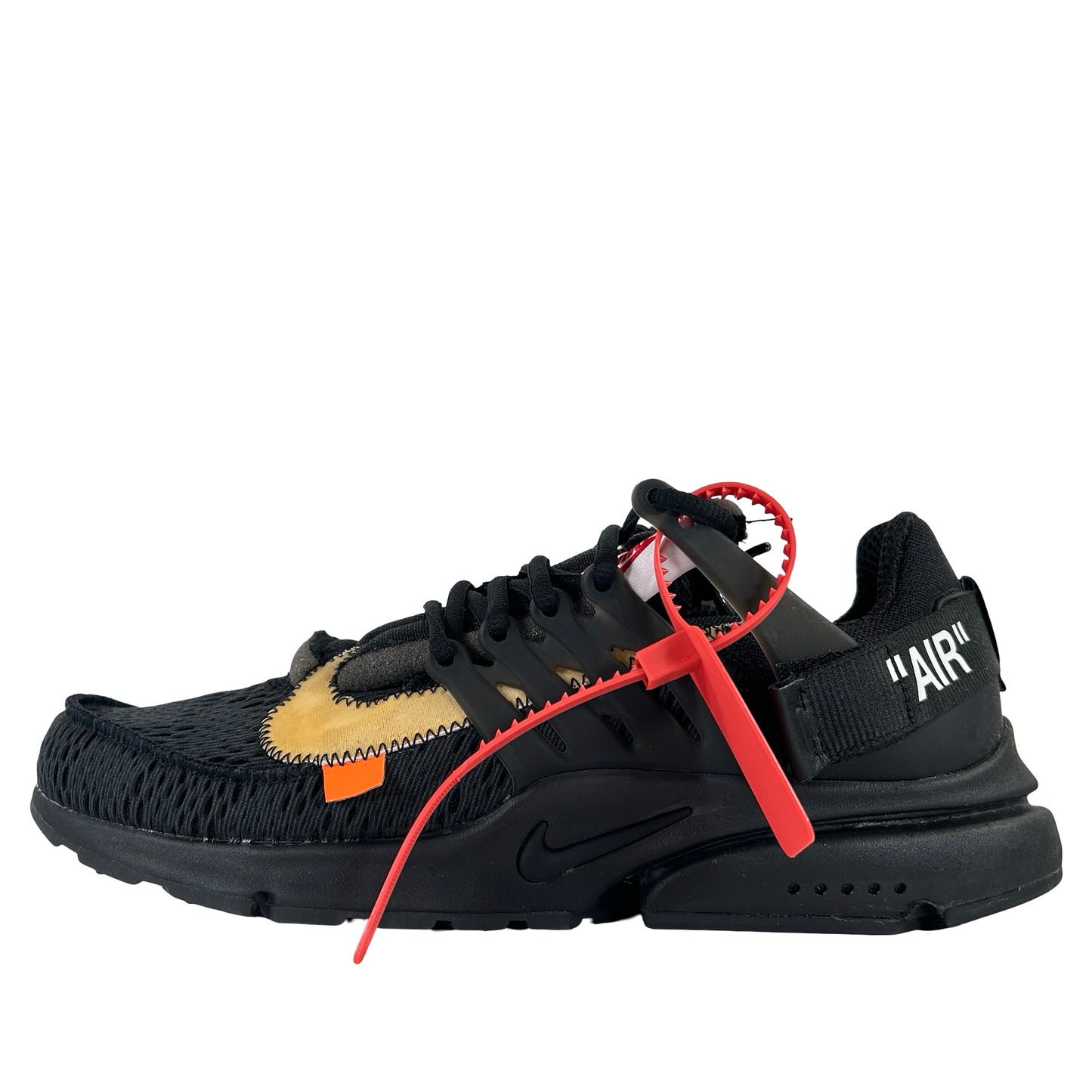 AA3830 002 Nike Air Presto Off-White Black [CONDITIONAL] - 11 M (Swoosh Slight Yellowing)