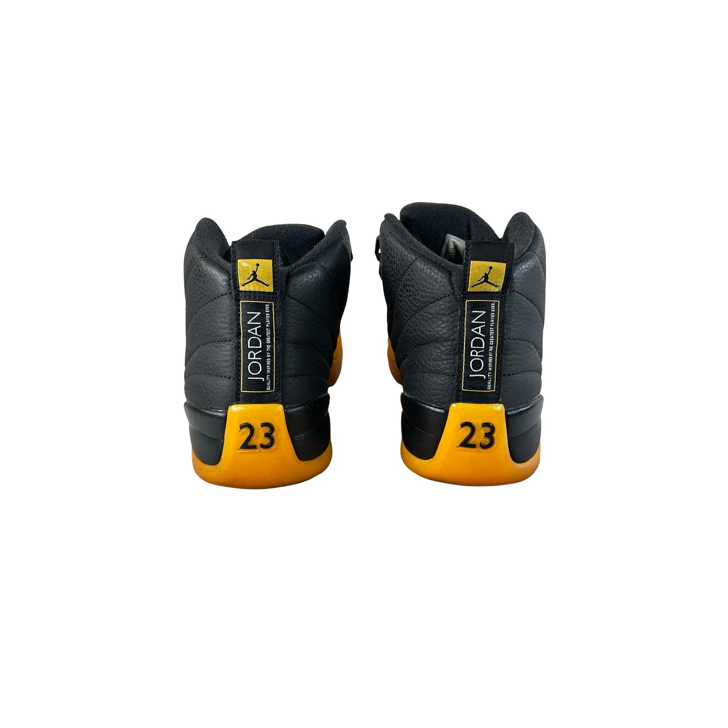 130690 070 Jordan 12 Black University Gold [USED] - 10 M (Used)