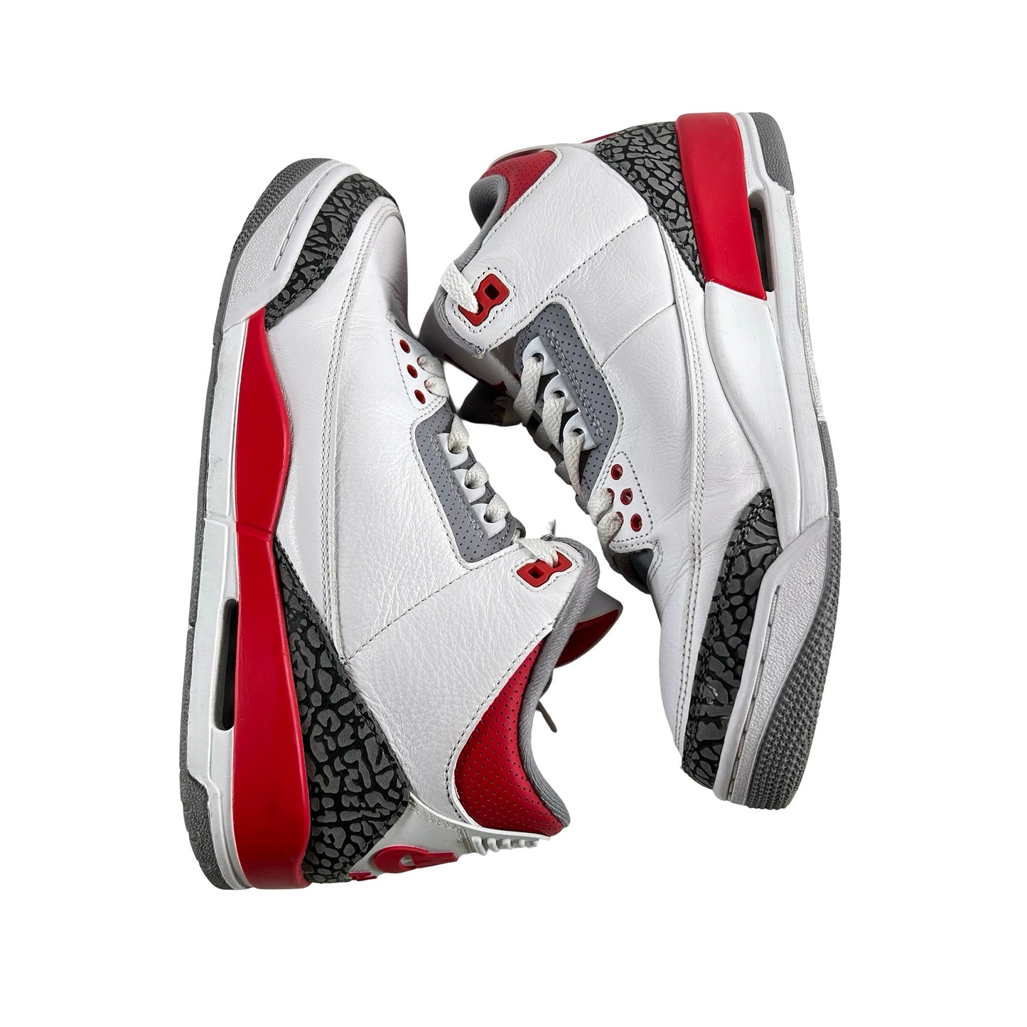 DN3707 160 Jordan 3 Retro Fire Red (2022) [USED] - 8.5 (Used)