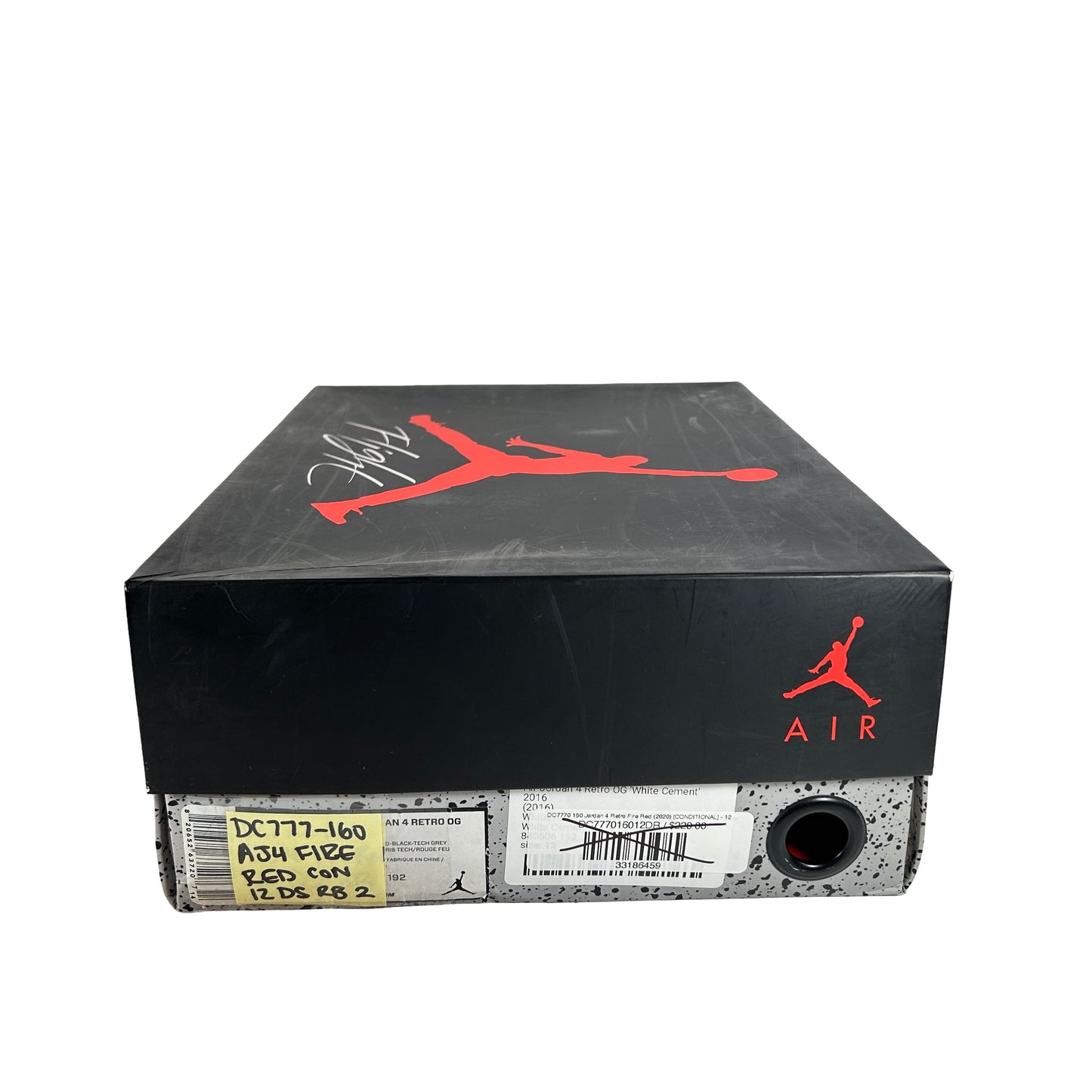DC7770 160 Jordan 4 Retro Fire Red (2020) [CONDITIONAL] - 12 M (Replace Box2)