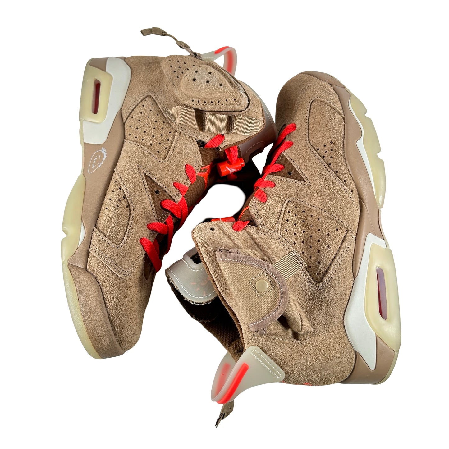 DH0690 200 Jordan 6 Retro Travis Scott British Khaki [USED] - 9 M (Used12)