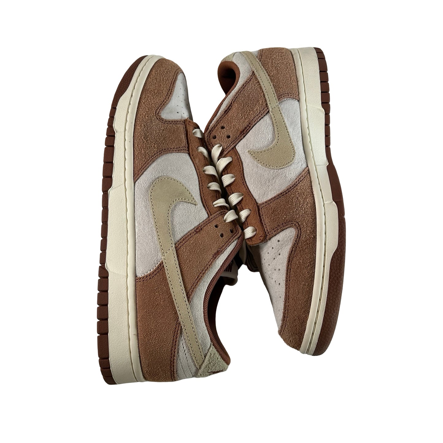 DD1390 100 Nike Dunk Low Medium Curry [USED] - 10.5 M (Used2) (No Box2)
