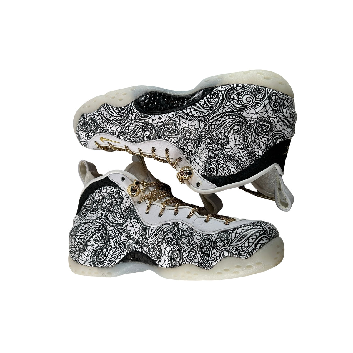 IR2077 101 Nike Air Foamposite One Victor Solomon Westside Beaches [USED] - 5 M (Used) (No Box)