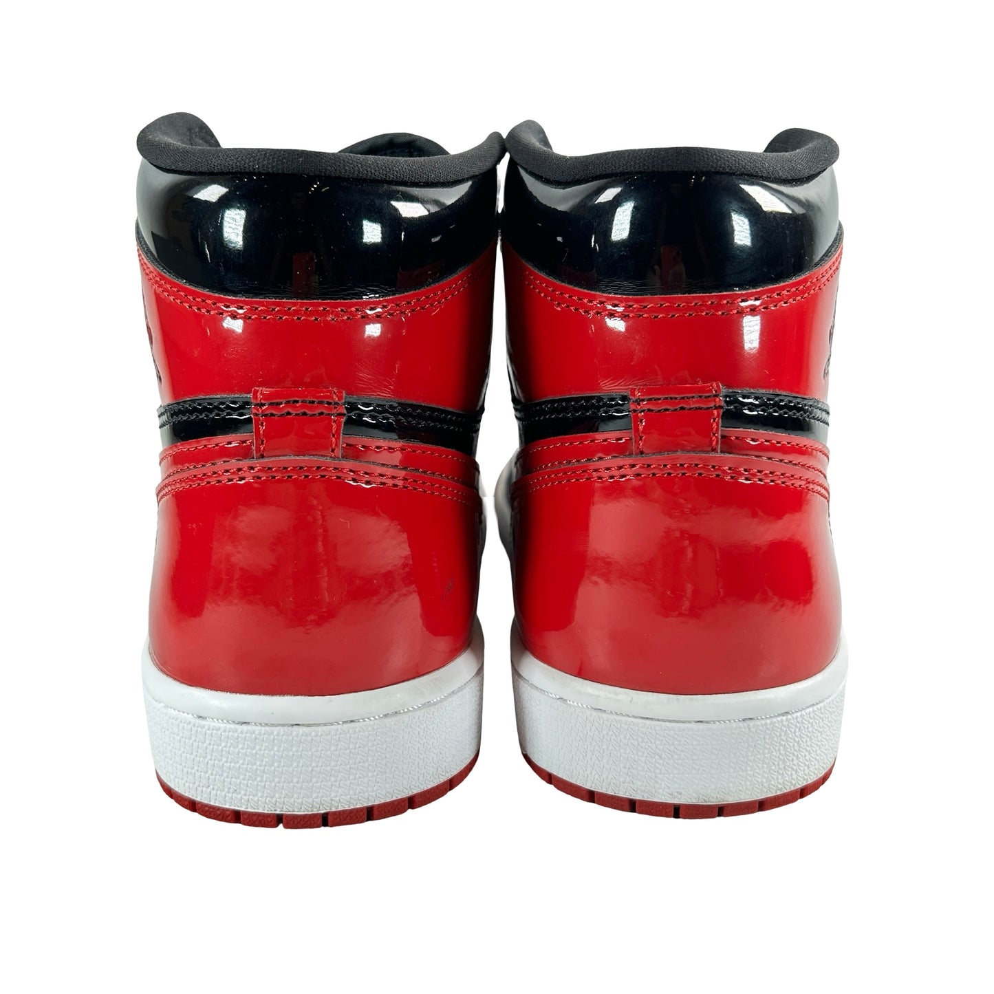 555088 063 Jordan 1 Retro High OG Patent Bred [USED] - 8.5 M (Used) (No Box)