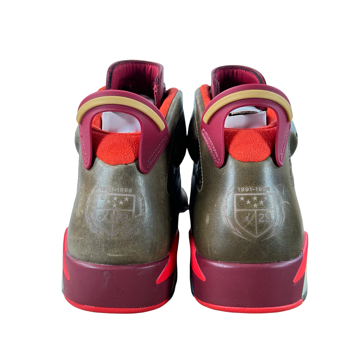 384664 250 Air Jordan 6 Retro Cigar - 11.5 M (Yellowing2)