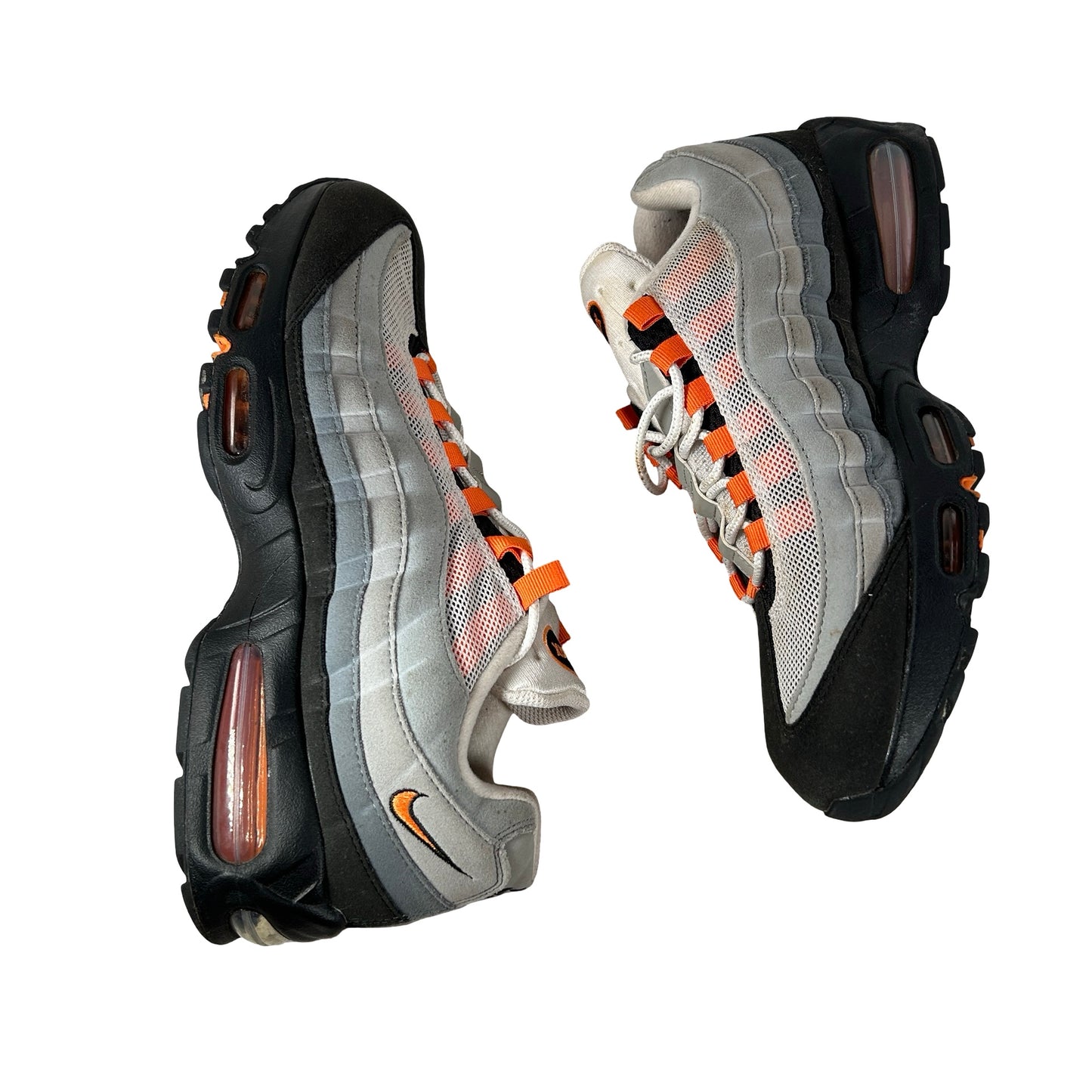 HM4740 005 Nike Air Max 95 OG Big Bubble Bright Mandarin (2025) [USED] - 10 M (Used) (No Box)