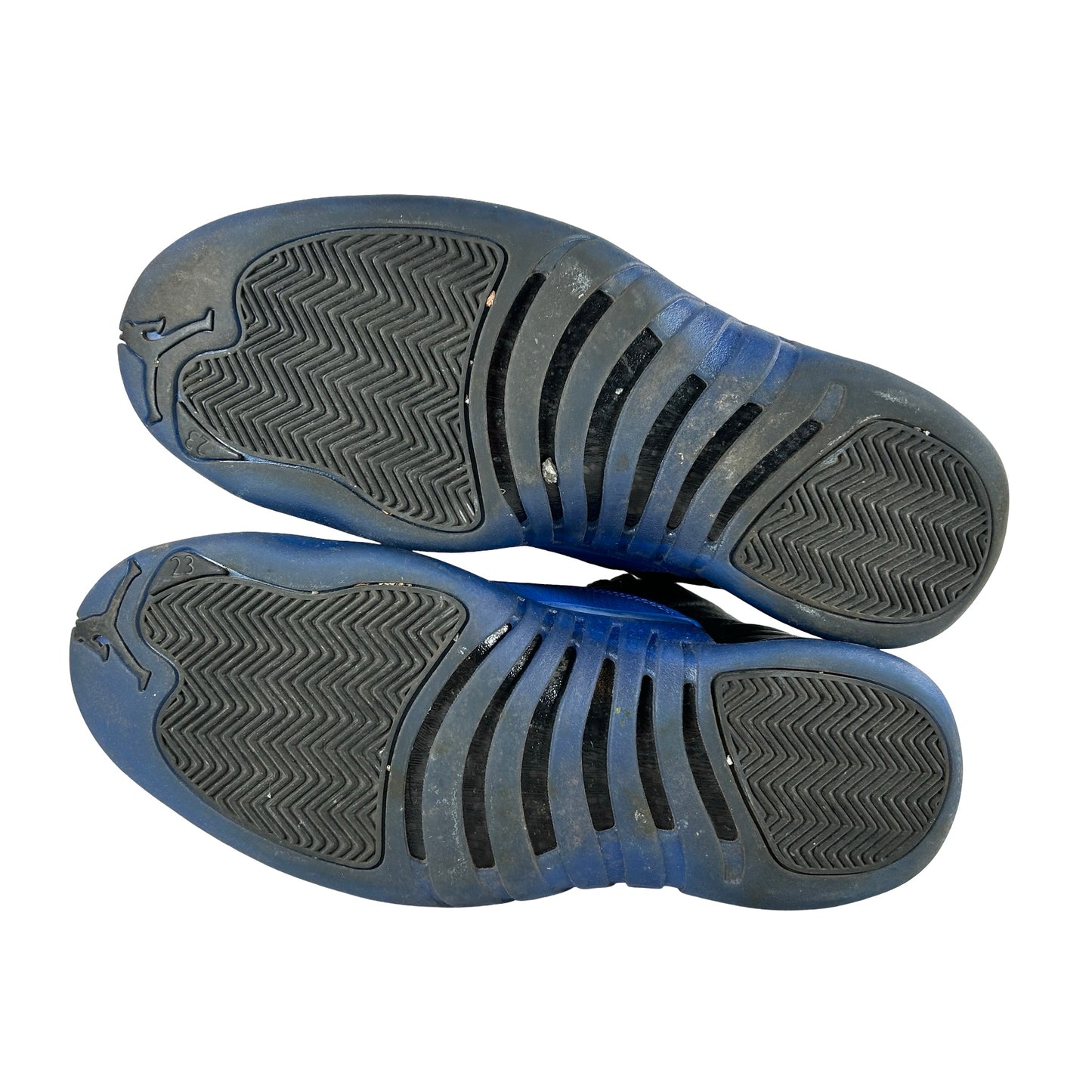 130690 014 Jordan 12 Retro Black Game Royal [USED] - 10.5 M (Used)