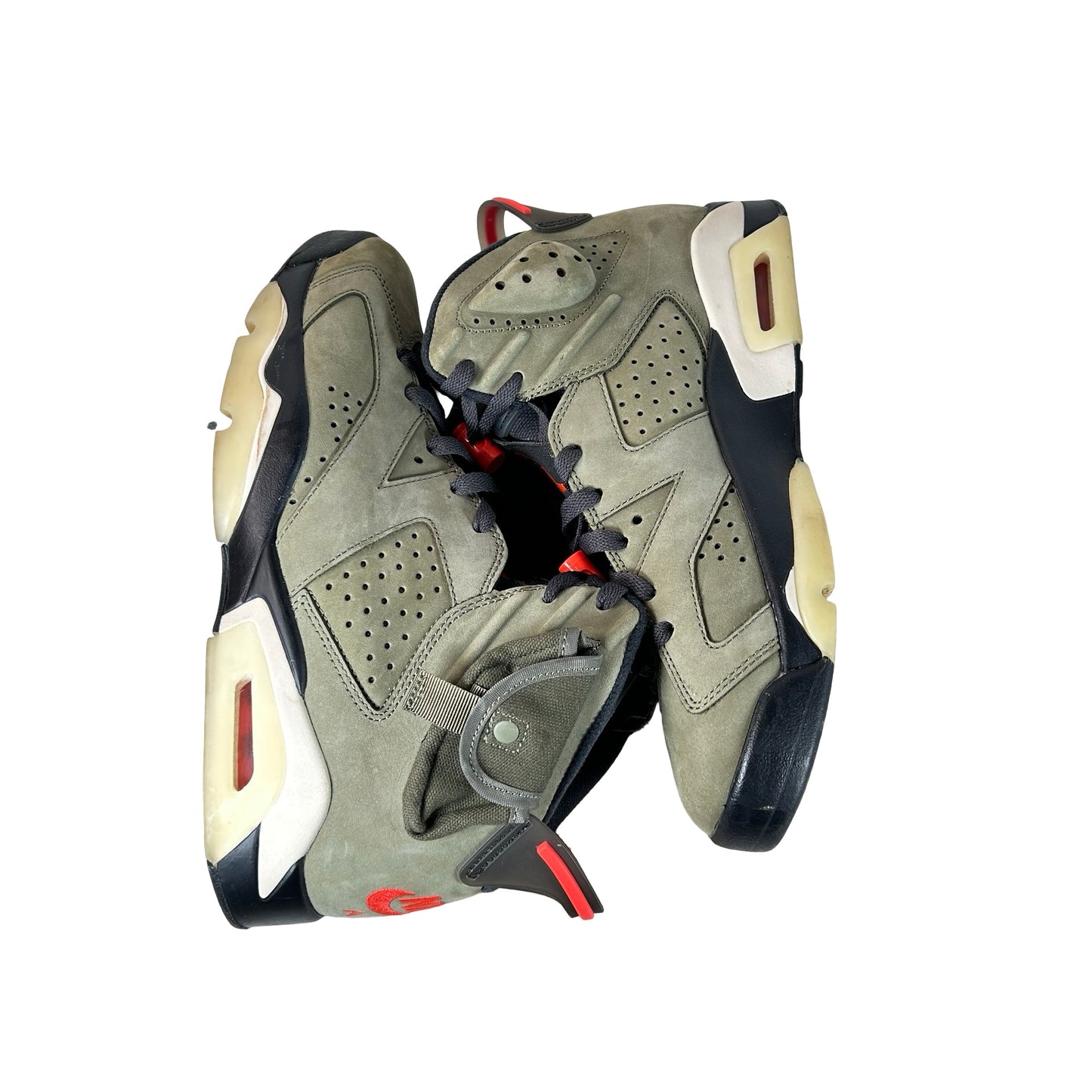 CN1084 200 Jordan 6 Retro Travis Scott [USED] - 10 M (Used2) (No Box2)