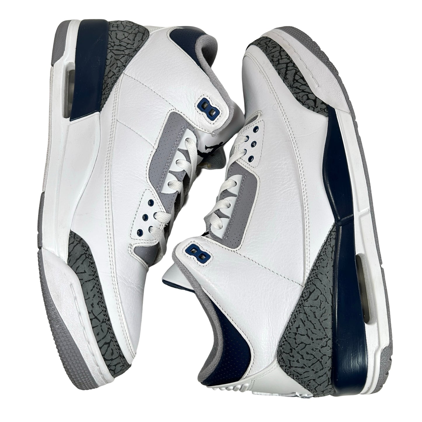 CT8532 140 Jordan 3 Retro Azul marino medianoche