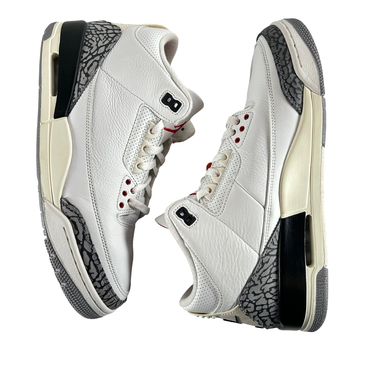 DN3707 100 Jordan 3 Retro White Cement Reimagined [USED] - 10.5 M (Used19)
