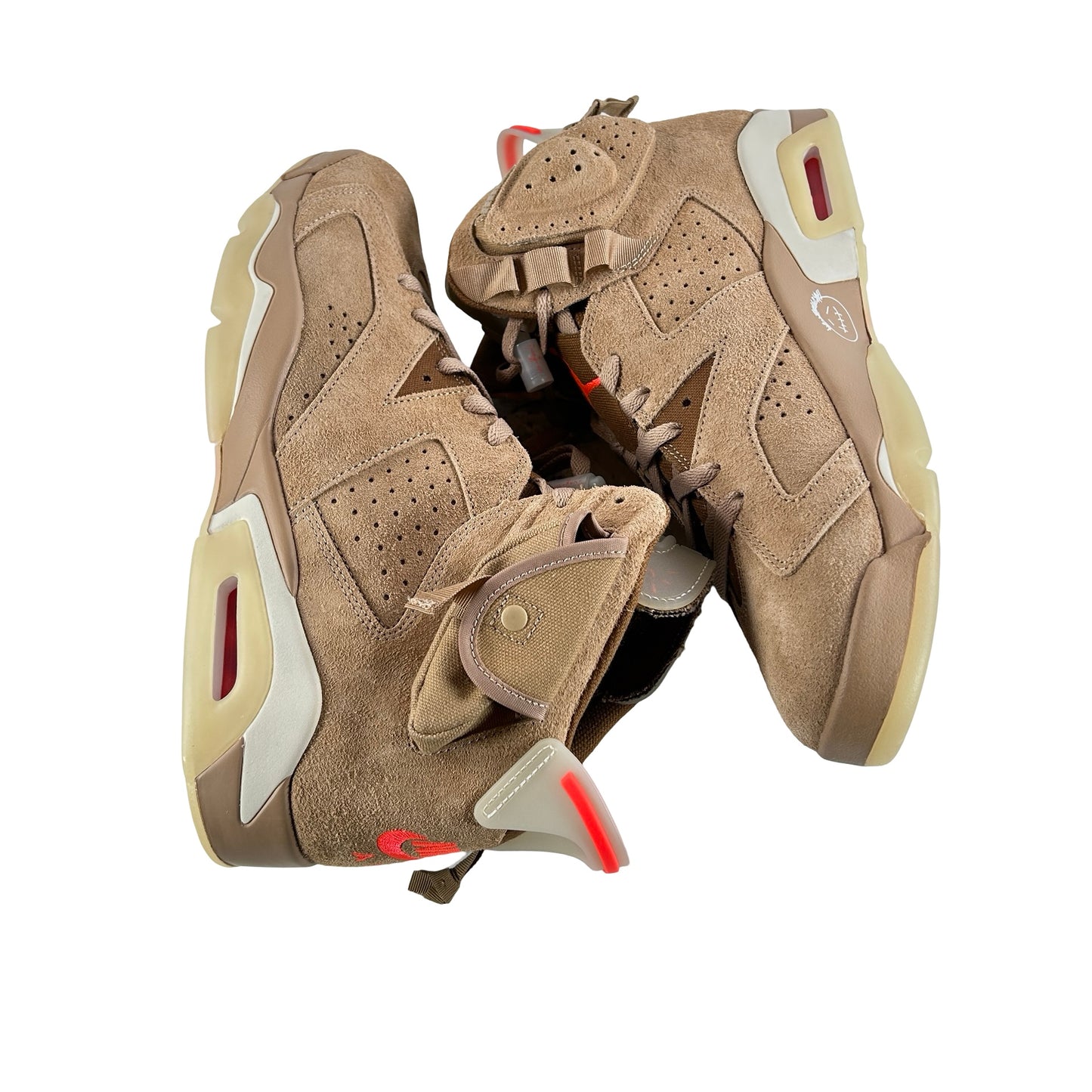 DH0690 200 Jordan 6 Retro Travis Scott Caqui británico