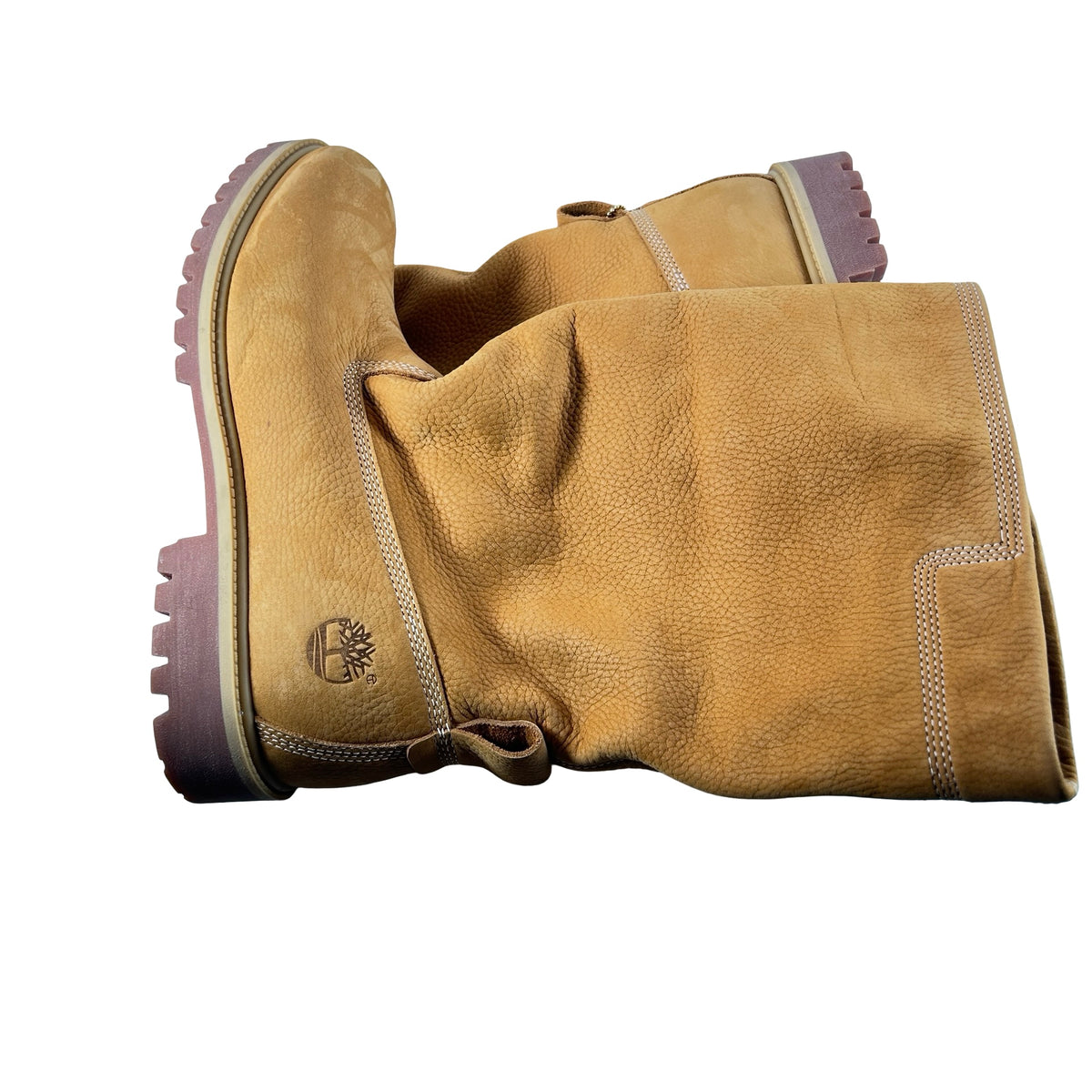 TB0A446G 754 Timberland Mid Pull On Boot x Telfar Wheat [USED] - 11 M (Used)