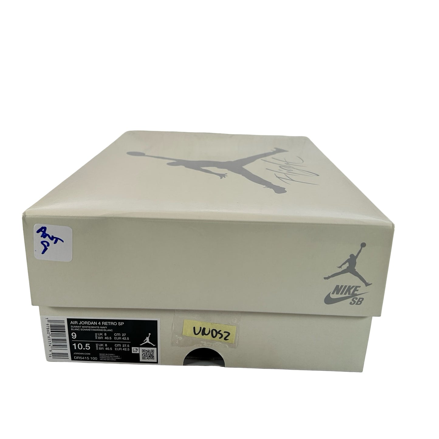 DR5415 100 Jordan 4 Retro SB Navy [USED] - 9 M (VNDS2)