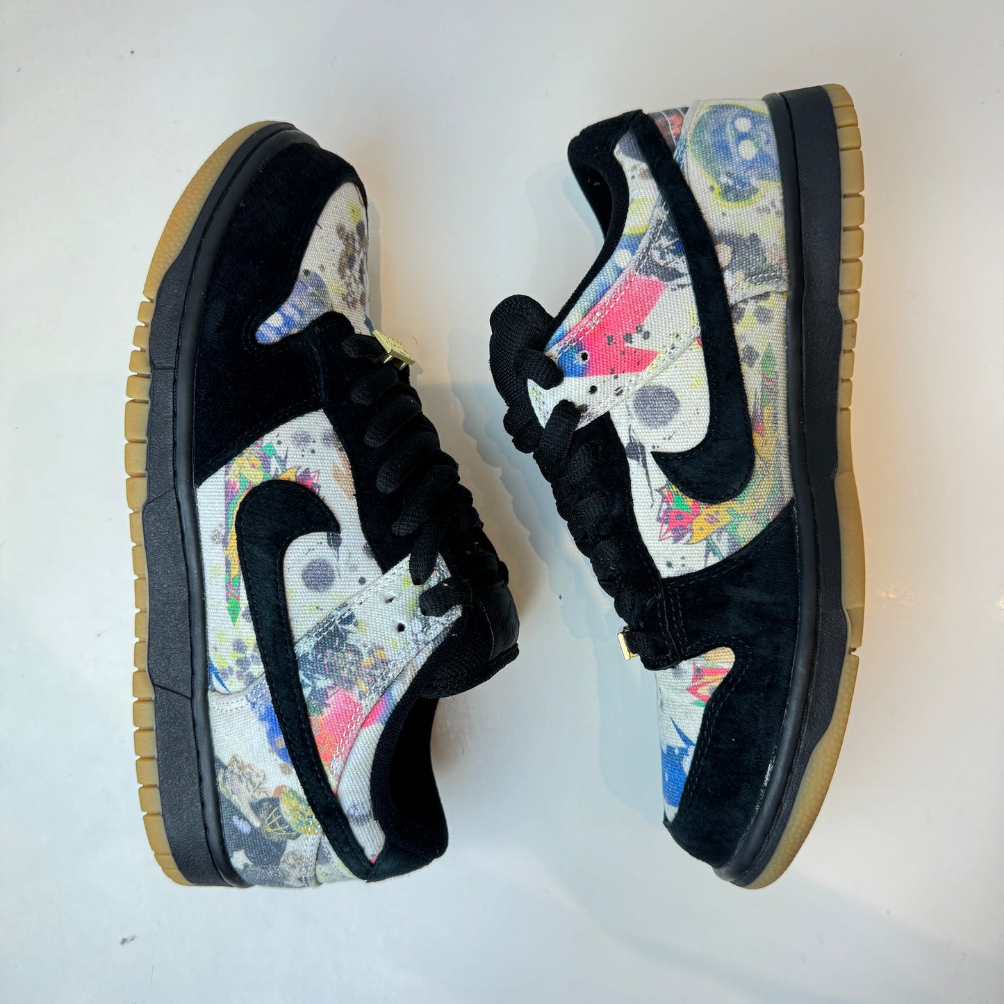 FD8778 001 Nike SB Dunk Low Supreme Rammellzee [USED] - 8.5 M (Used)