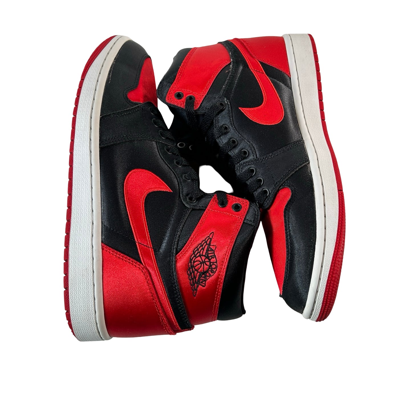 FD4810 061 Jordan 1 Retro High OG Satin Bred [USED] - 11 W (Used7)