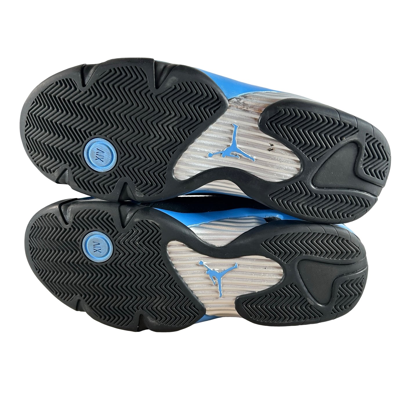 487471 007 Jordan 14 Retro Black University Blue (2026) [USED] - 12 M (Used3)