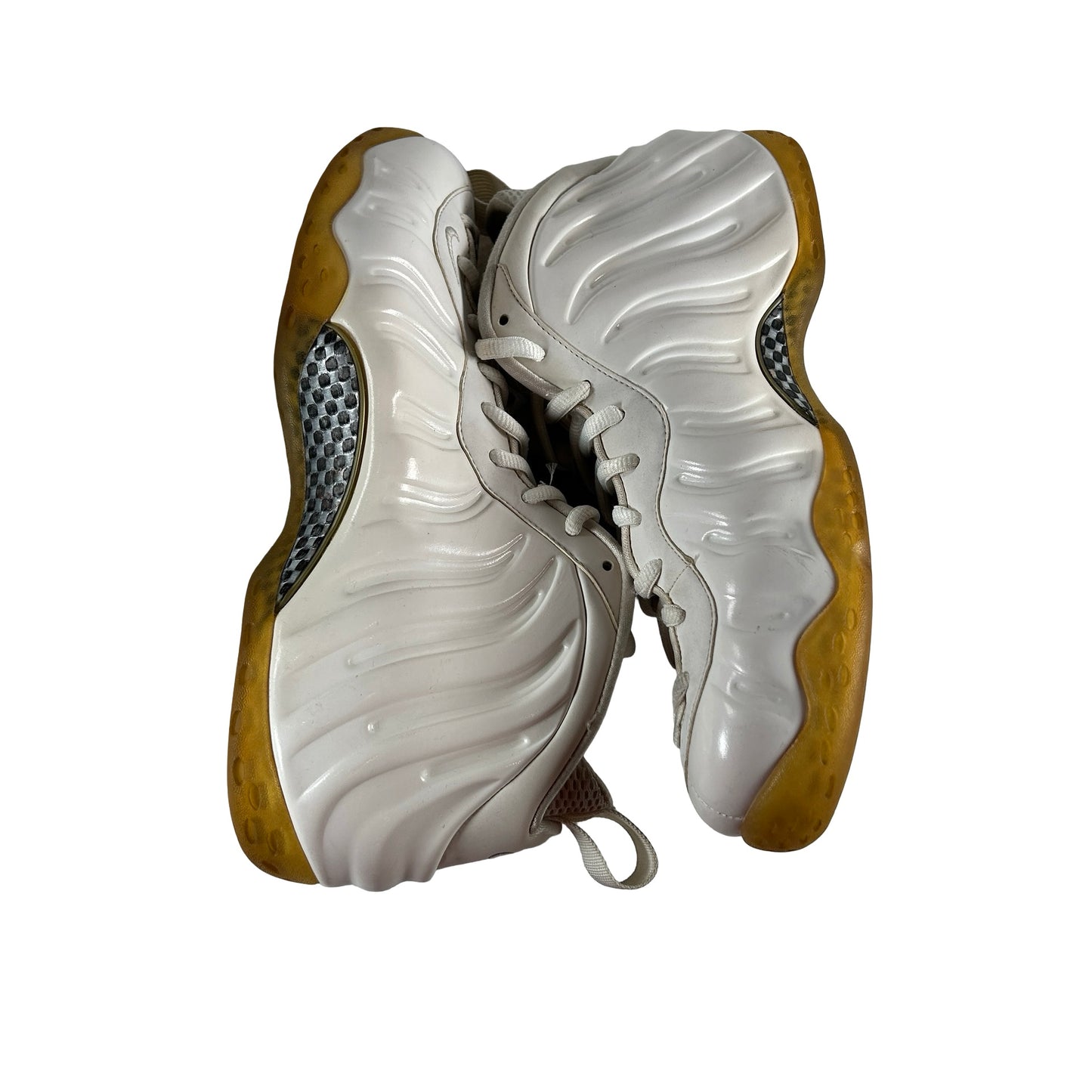 314996 100 Nike Air Foamposite One White Out [USED] - 12 M (Used)