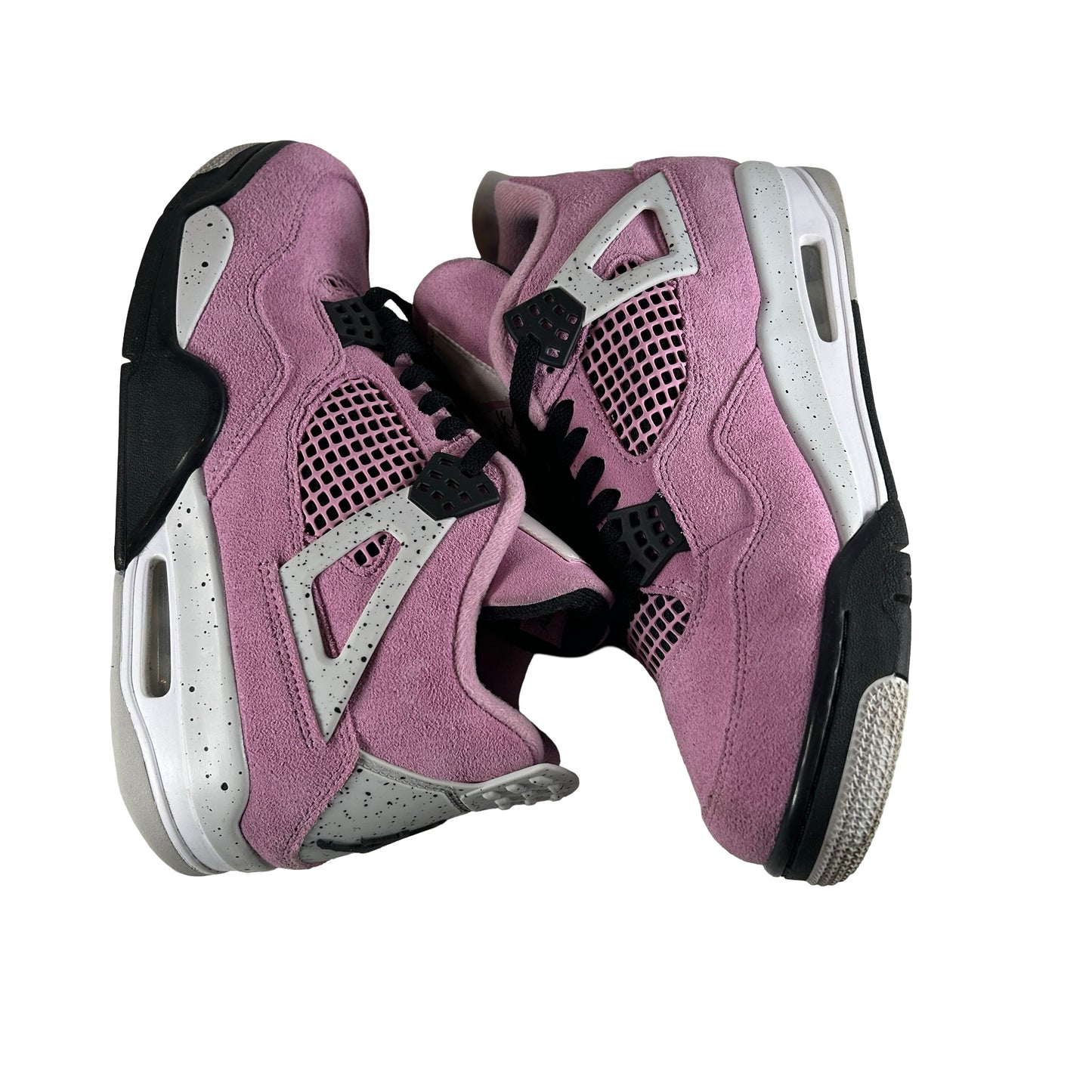 AQ9129 501 Jordan 4 Retro Orchid (Women's) [USED] - 10.5 W (Used3)