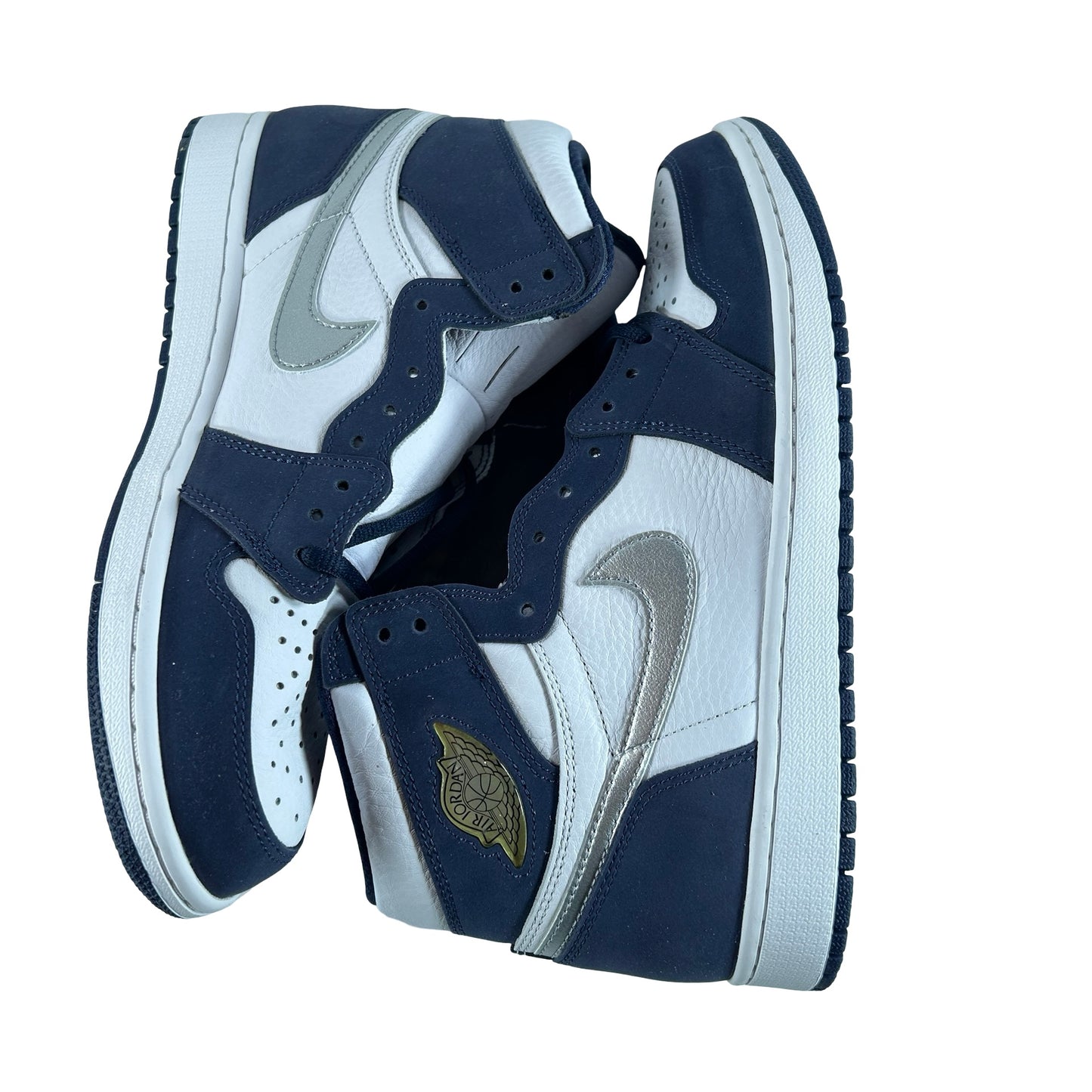 DC1788 100 Jordan 1 Retro High CO.JP Midnight Navy (2020) [CONDITIONAL] - 10 M (Yellowing Wings Logo2)