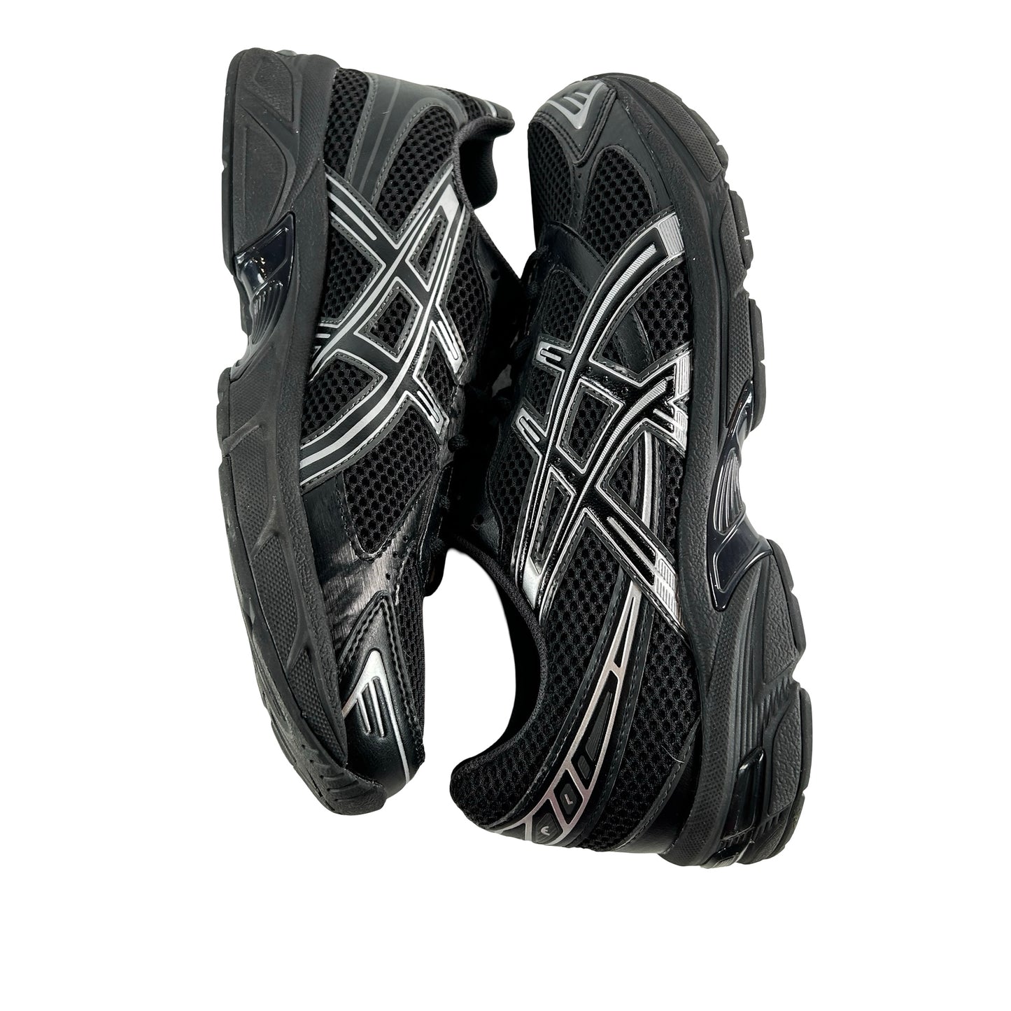 1201A906 001 ASICS Gel-1130 Black Pure Silver [USED] - 10.5 M (Used)