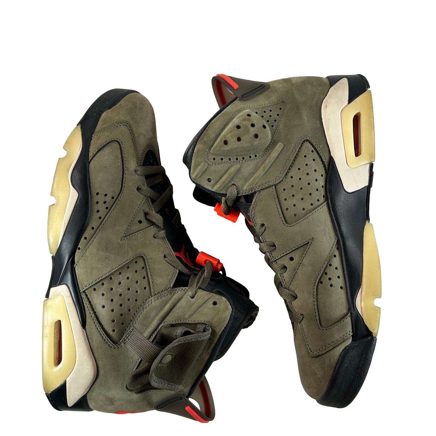 CN1084 200 Jordan 6 Retro Travis Scott [USED] - 10 M (Used) (No Box)