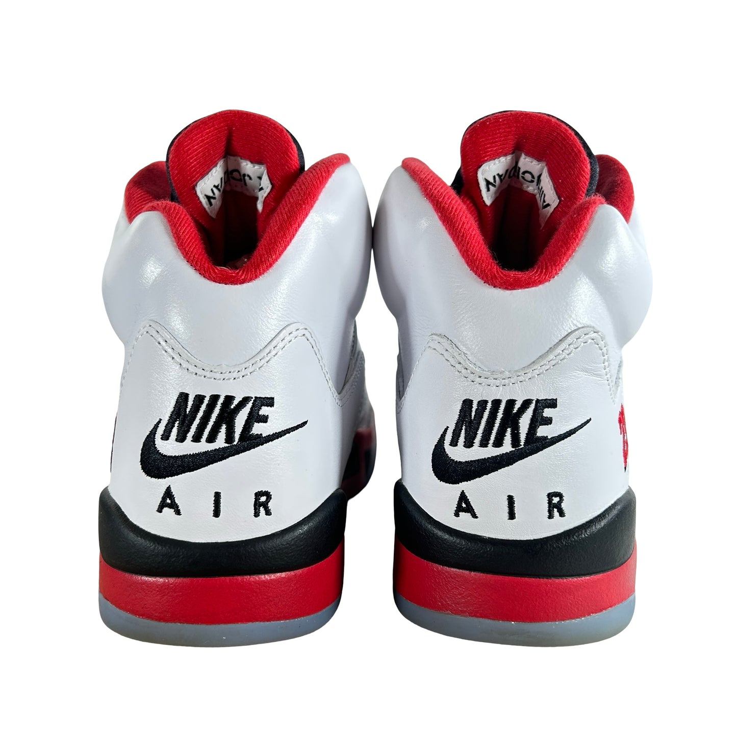 HQ7978 101 Jordan 5 Retro Fire Red Black Tongue (2025) [USED] - 9 M (Used3)