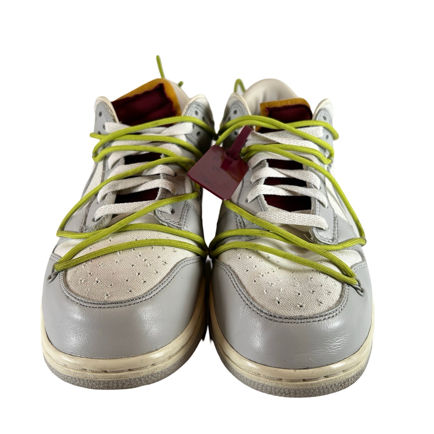 DM1602 106 Nike Dunk Low Off-White Lot 8 [USED] - 11 M (Used)