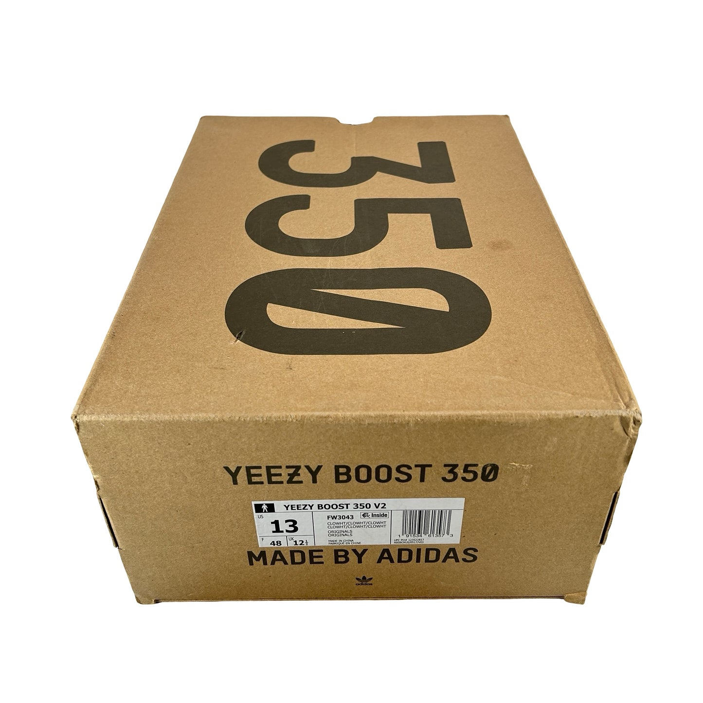 FW3043 adidas Yeezy Boost 350 V2 Cloud White (Non-Reflective) [USED] - 13 M (Used)