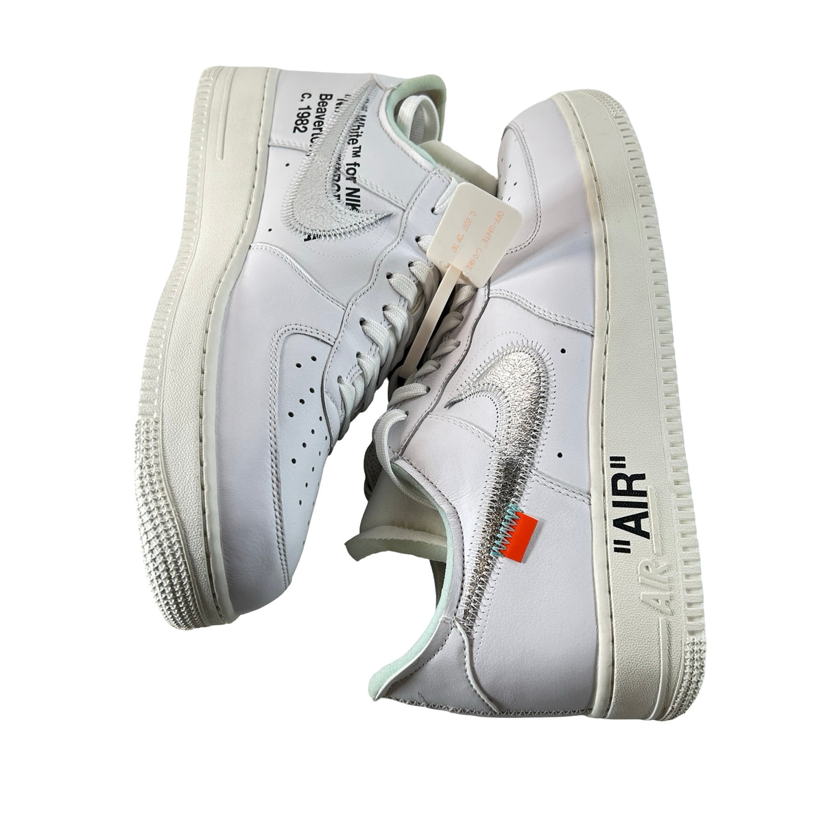 AO4297 100 Off White x Nike Air Force 1 ComplexCon Exclusive AF100 - 11 M (Yellowing)
