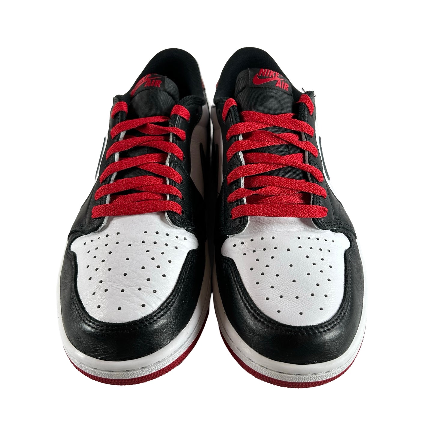 CZ0790 106  Jordan 1 Retro Low OG Black Toe (2023) [USED] - 12 M (Used2)