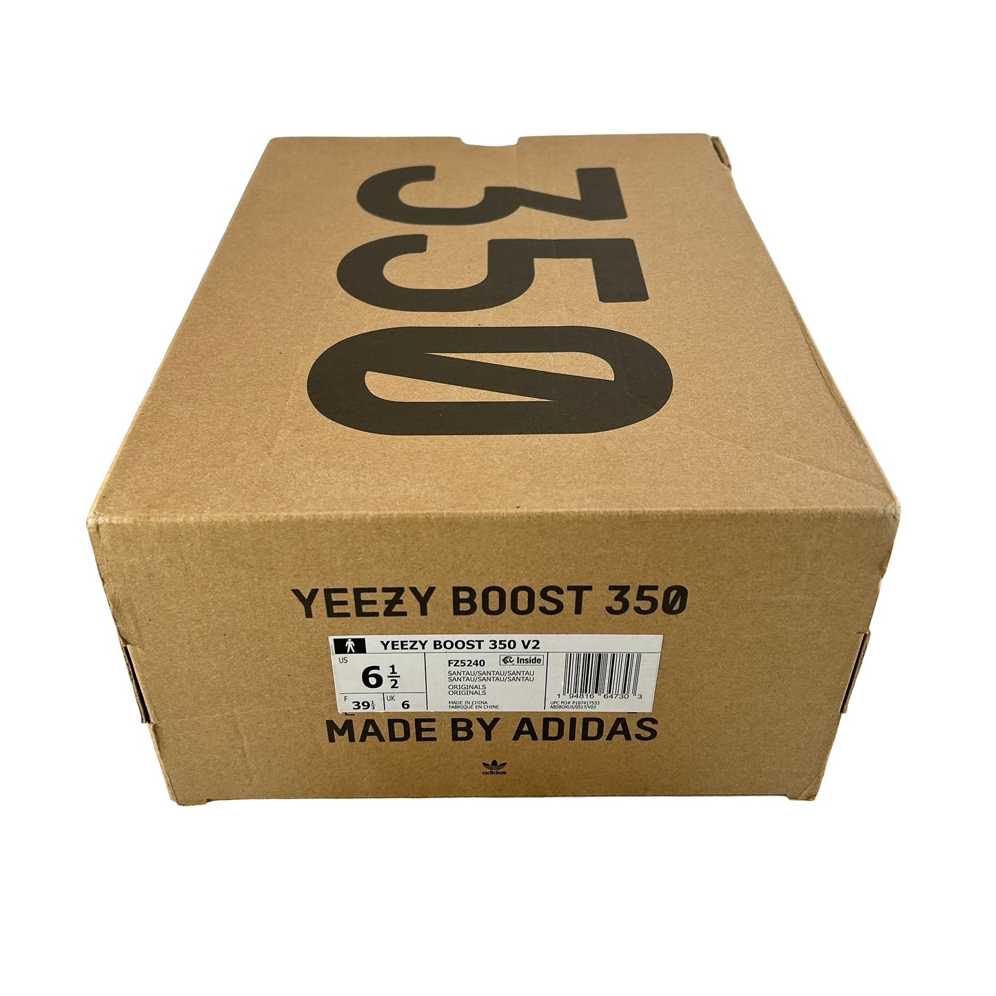 FZ5240 adidas Yeezy Boost 350 V2 Sand Taupe [USED] - 6.5 M (Used)