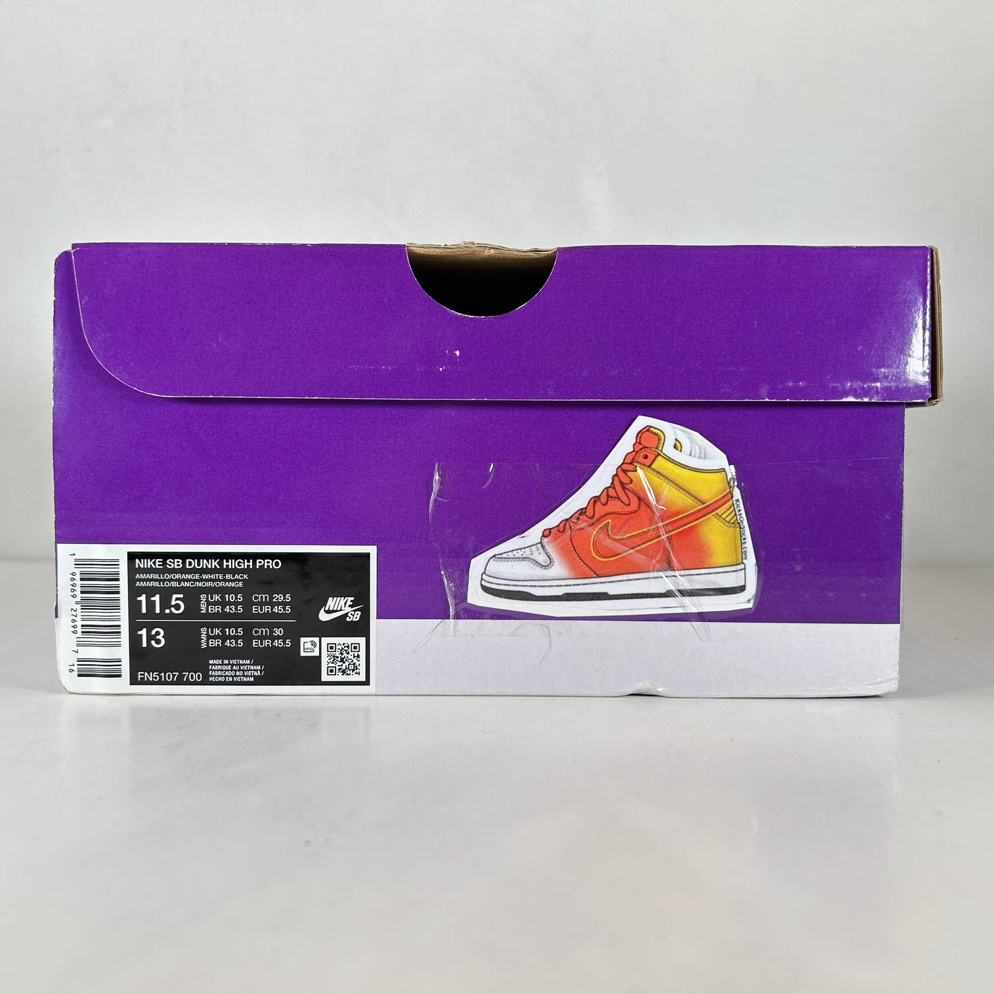 FN5107 700 Nike SB Dunk High Sweet Tooth Candy Corn [USED] - 11.5 M (Used)