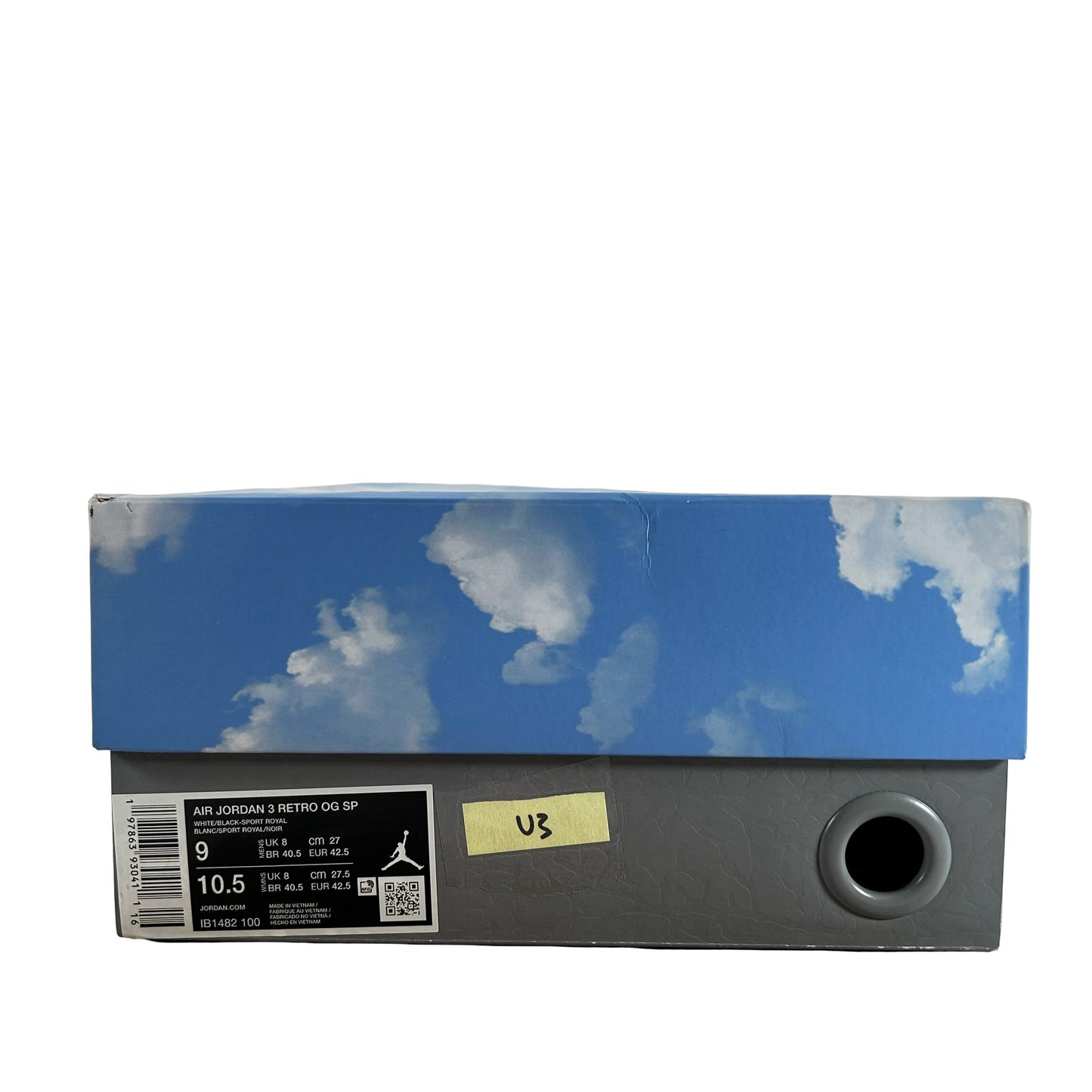 IB1482 100 Jordan 3 Retro Seoul 2.0 [USED] - 9 M (Used3)