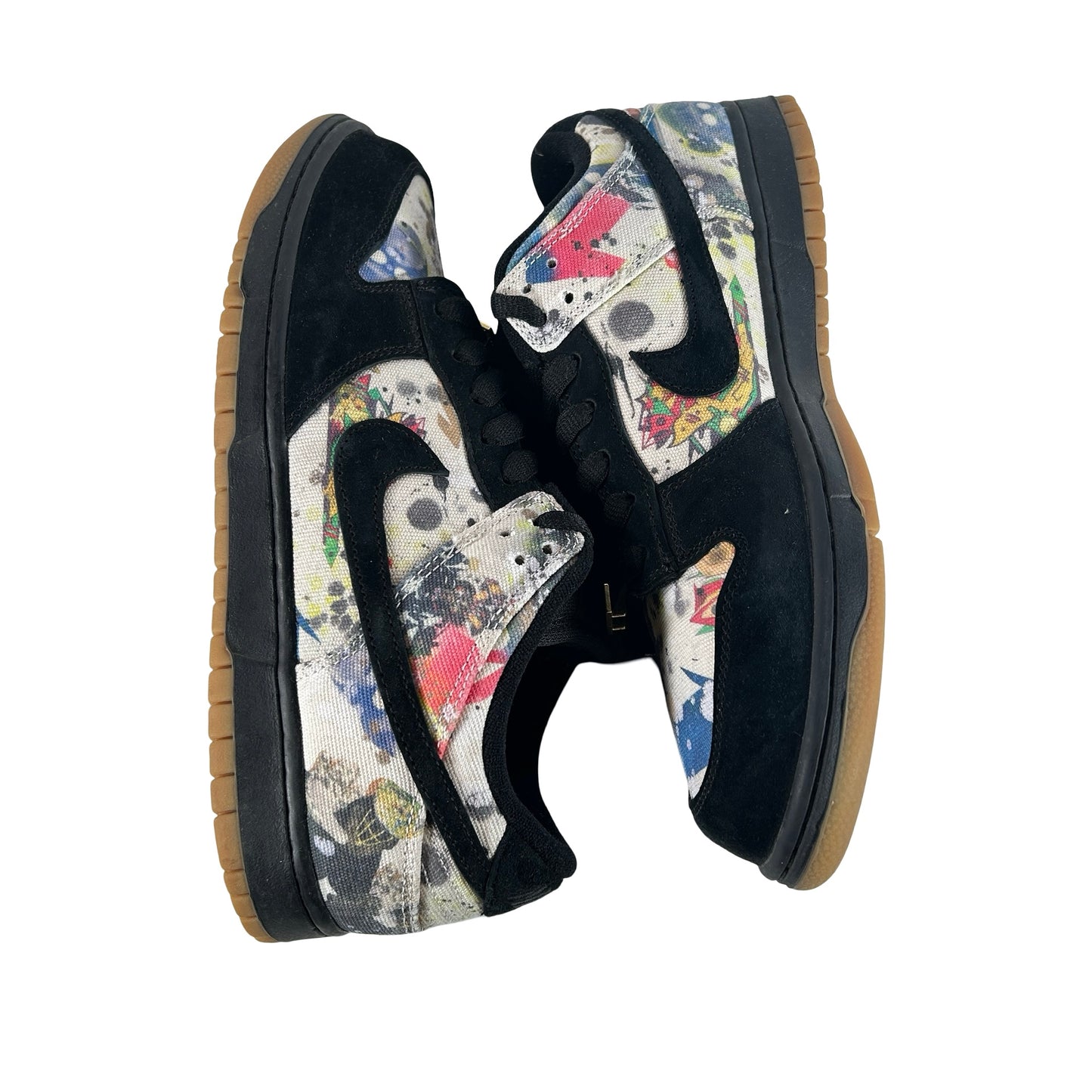 FD8778 001 Nike SB Dunk Low Supreme Rammellzee [USED] - 10.5 M (Used4)