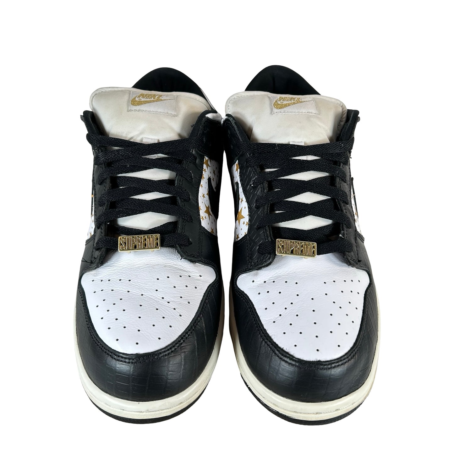 DH3228 102 Dunk SB Low Supreme Black [USED] - 11 M (Used)