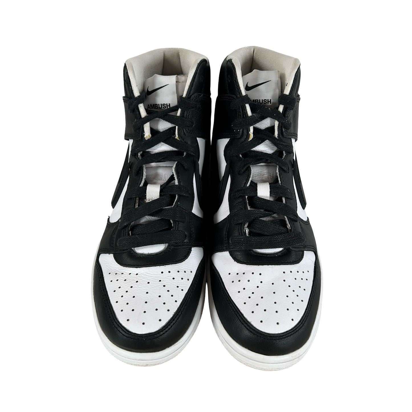 CU7544 001 Nike Dunk High AMBUSH Black White [USED] - 6 M (Used)