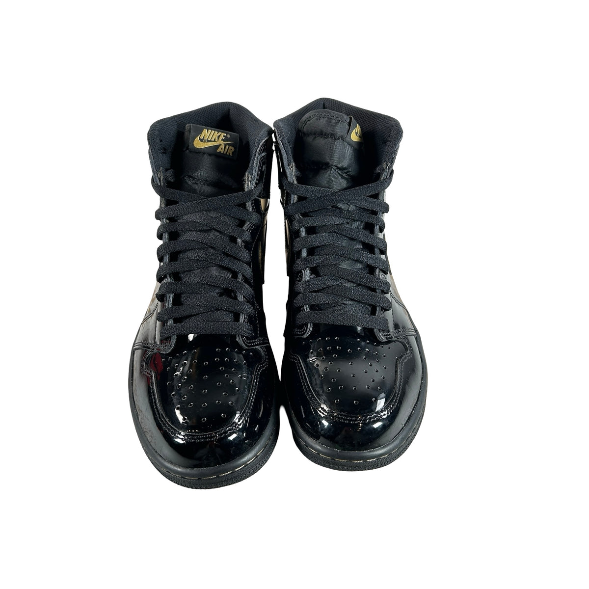 555088 032 Jordan 1 Black/Gold [USED] - 9 M (Used2)