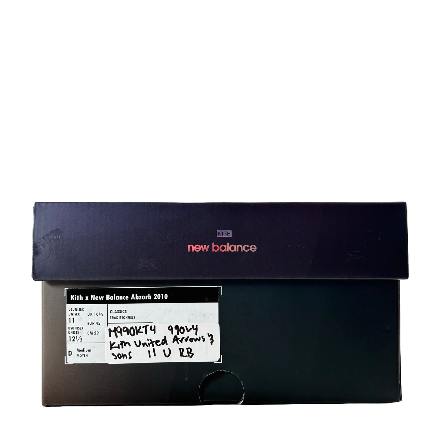 M990KT4 New Balance 990v4 Kith United Arrows & Sons [USED] - 11 M (Used) (Replace Box)
