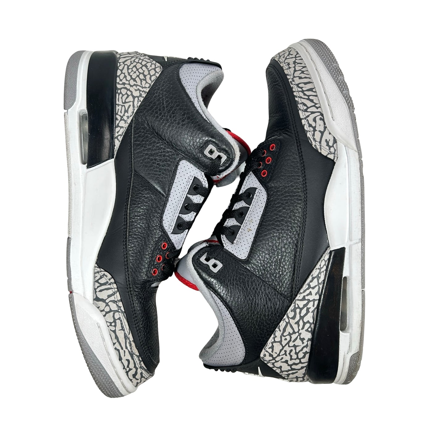 854262 001 Jordan 3 Black Cement 2018 [USED] - 11 M (Used5)