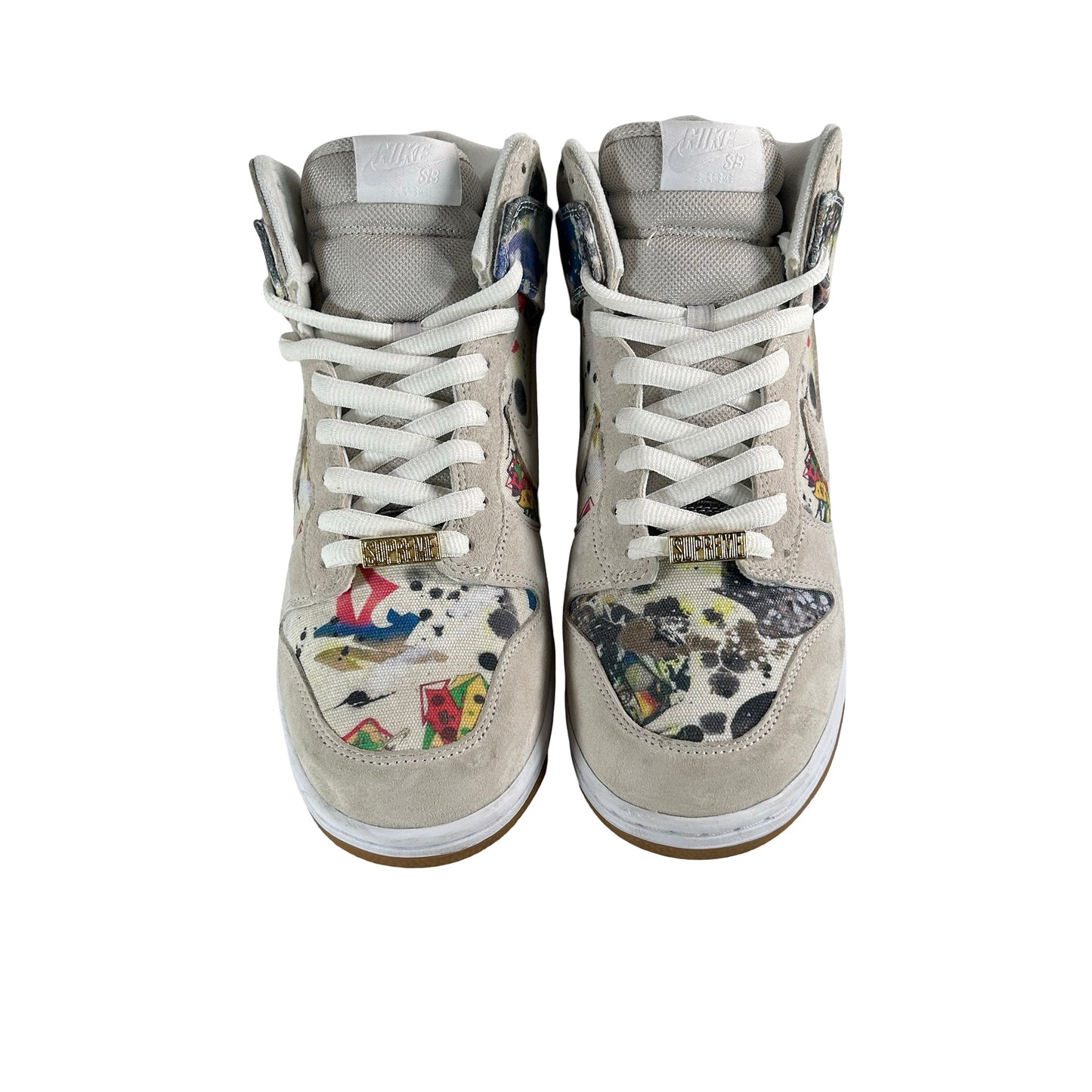 FD8779 100 Nike SB Dunk High Supreme Rammellzee [USED] - 10.5 M (Used2)