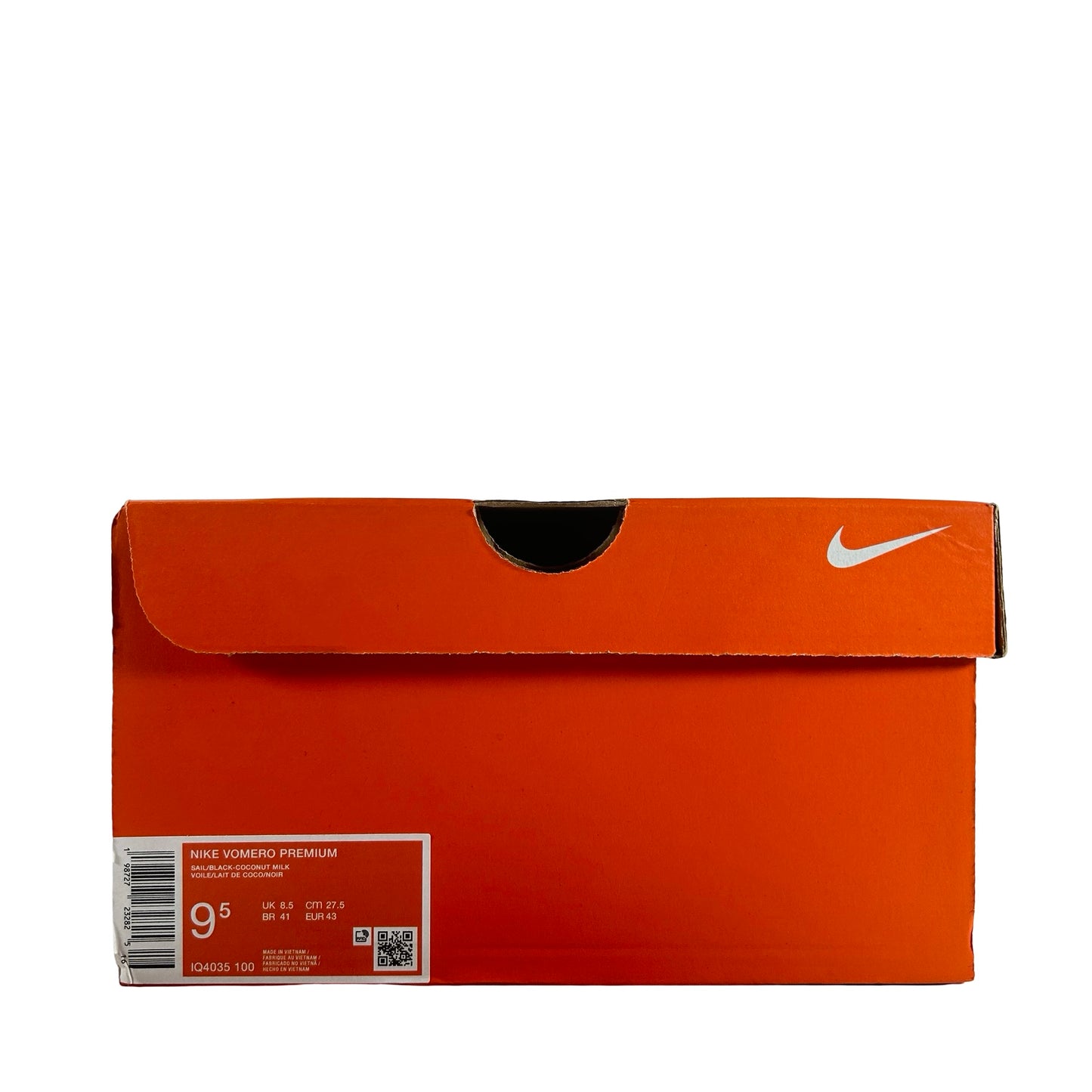 IQ4035 100 Nike Vomero Premium Sail Coconut Milk [USED] - 9.5 M (Used)