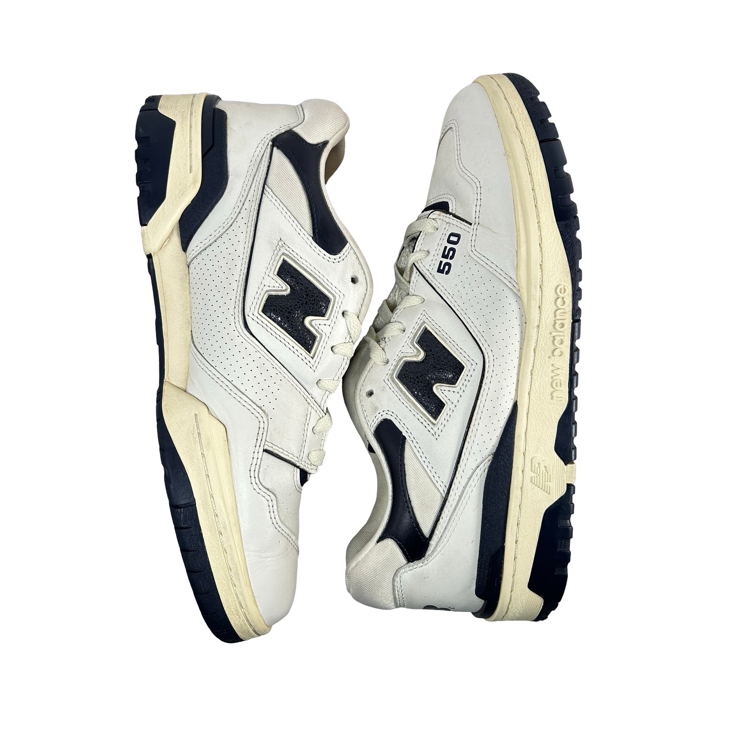 BB550ALF New Balance 550 Aime Leon Dore White Navy [USED] - 10.5 M (Used) (Replace Box)