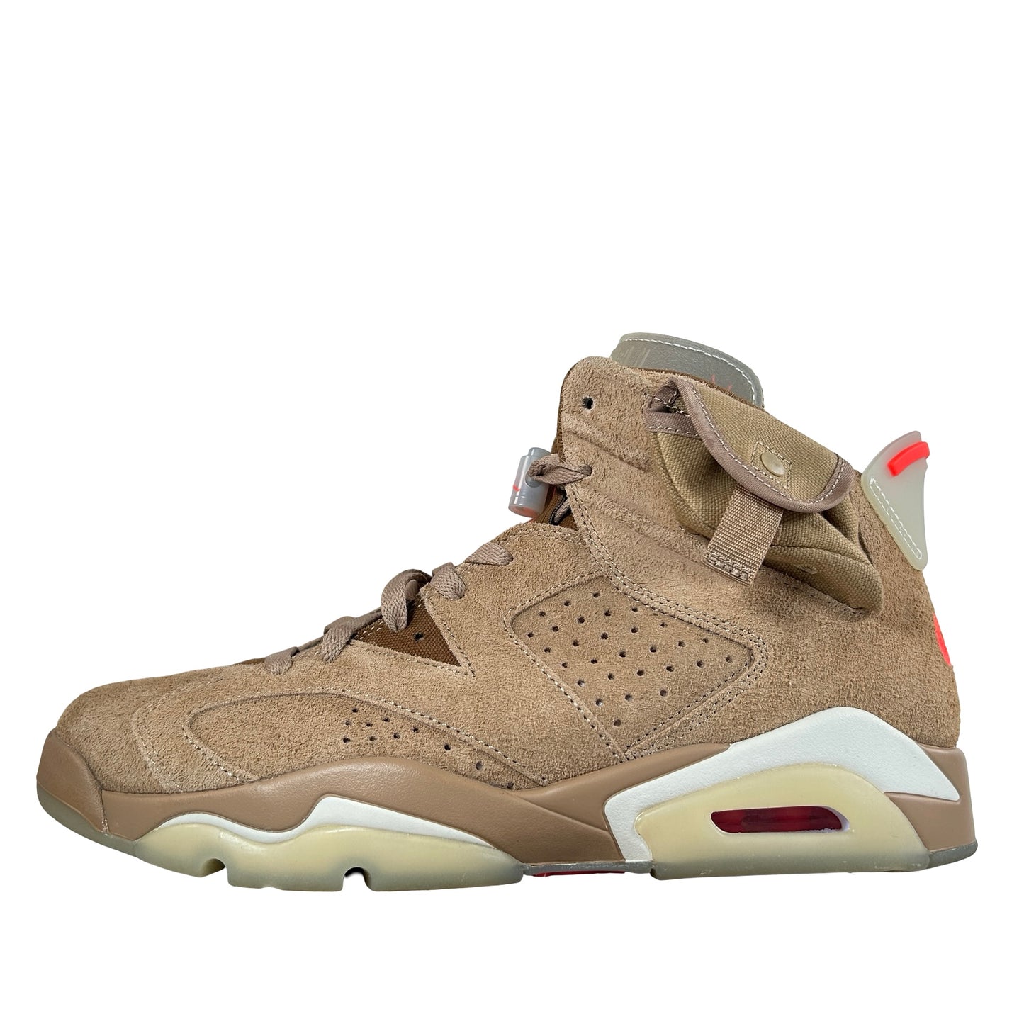 DH0690 200 Jordan 6 Retro Travis Scott Caqui británico