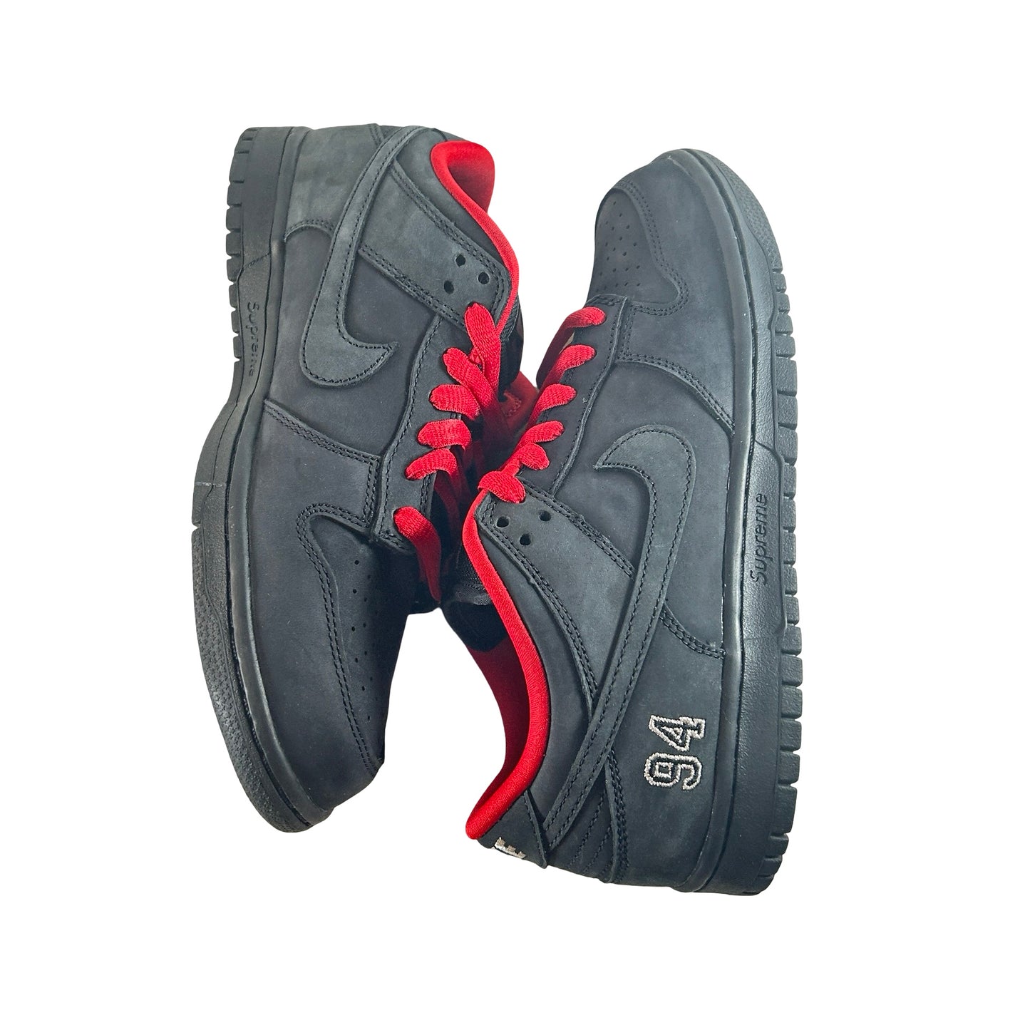 HQ8487 001 Nike SB Dunk Low Supreme 94 Black [USED] - 8 M (Used2)