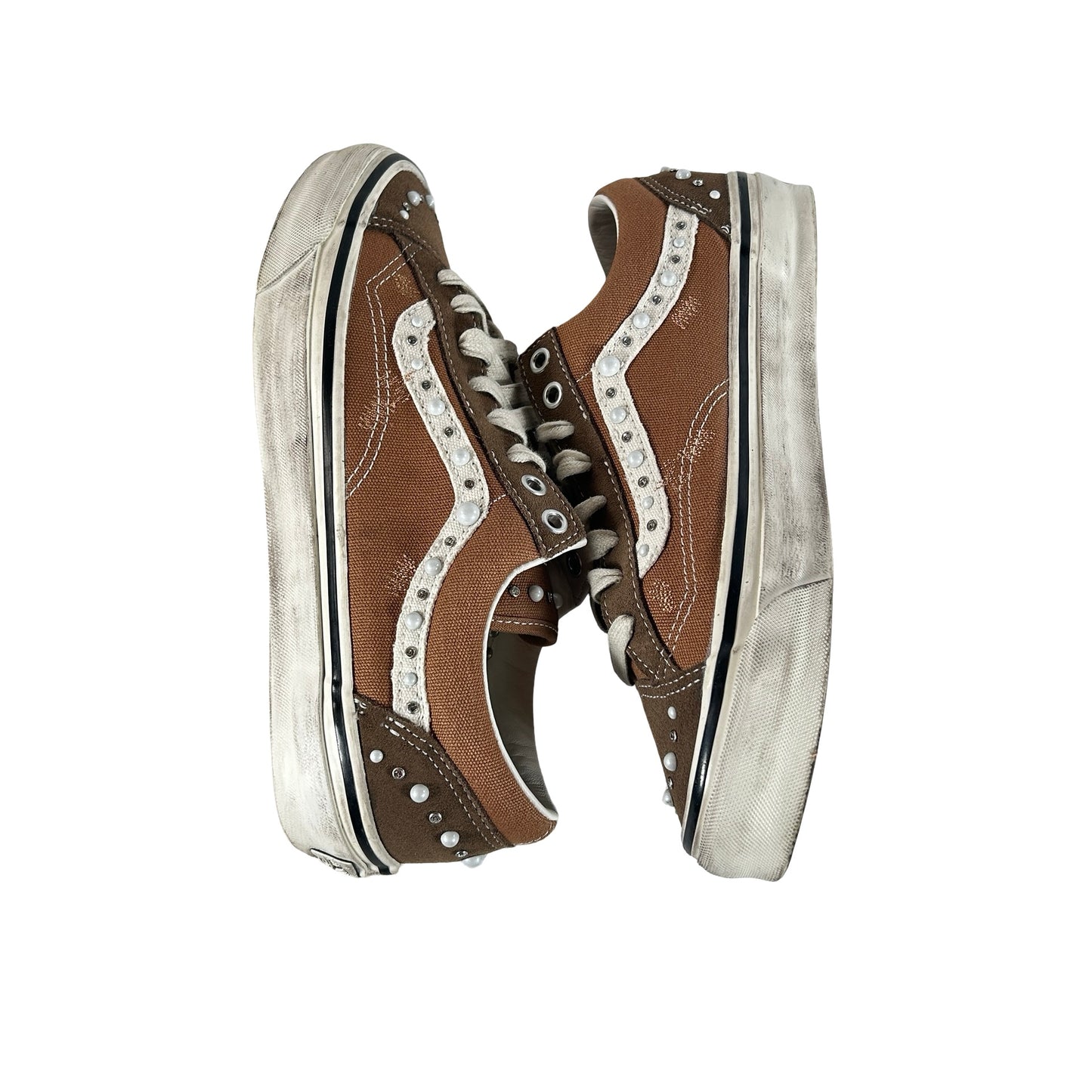 VN000E8VFST Vans LX Old Skool 36 Pearlized Pack Vintage Cocoa Brown [USED] - 8.5 M (Used)