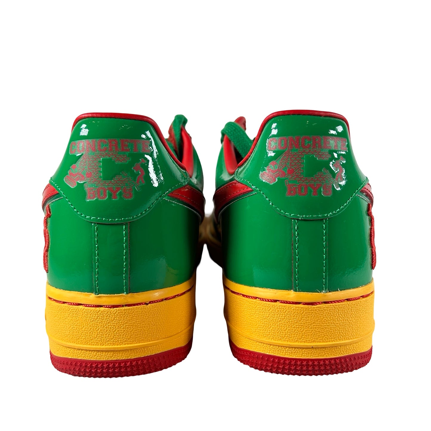 IH4383 300 Nike Air Force 1 Low Lil Yachty Concrete Boys Lucky Green [USED] - 12 M (VNDS)