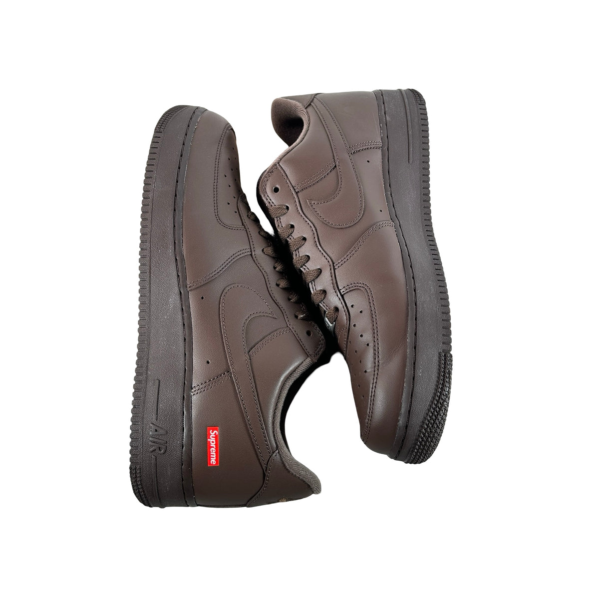 CU9225 200 Nike Air Force 1 Low Supreme Baroque Brown [USED] - 11.5 M (Used)
